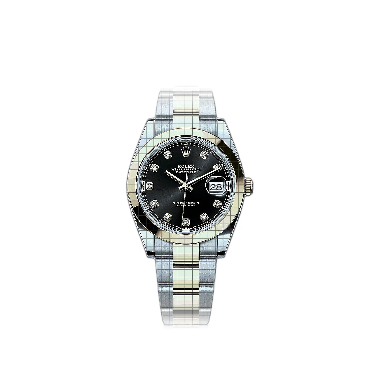 Rolex Datejust 126303-0005 Black Dial Stainless steel, yellow gold 41mm Watch