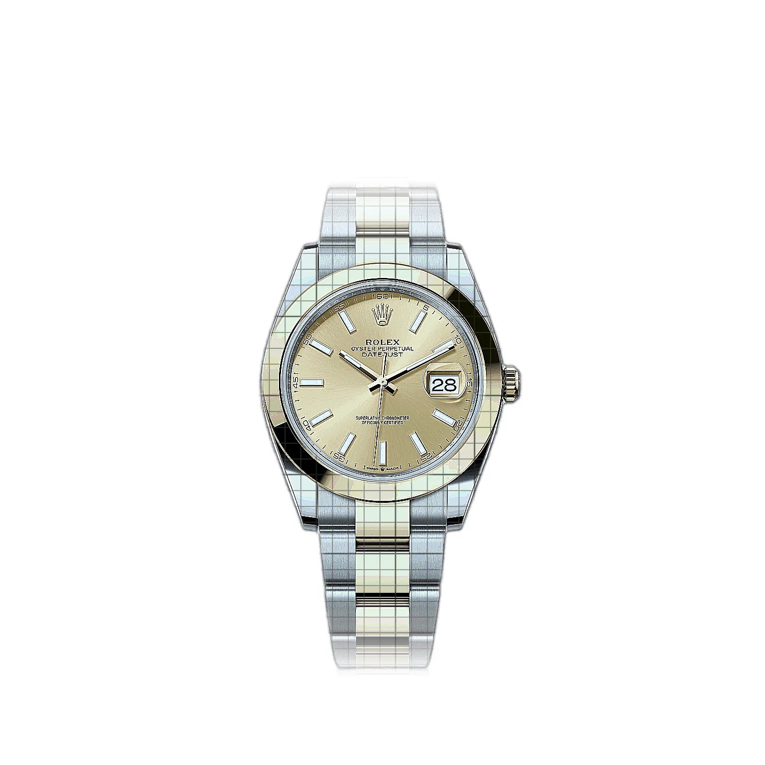 Rolex Datejust 126303-0009 Champagne Dial Stainless steel, yellow gold 41mm Watch