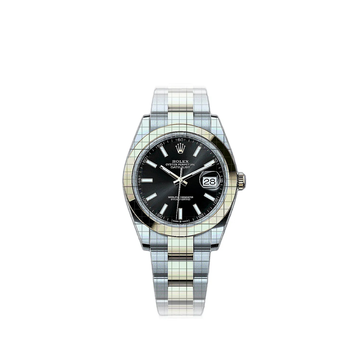 Rolex Datejust 126303-0013 Black Dial Stainless steel, yellow gold 41mm Watch