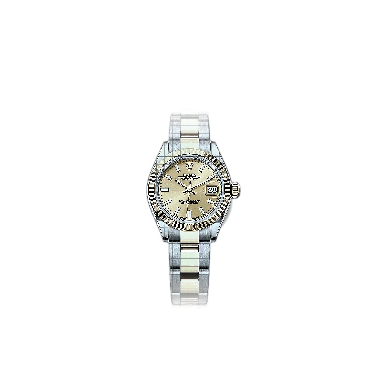 Rolex Lady-Datejust 279173-0002 Champagne Dial Stainless steel, yellow gold 28mm Watch