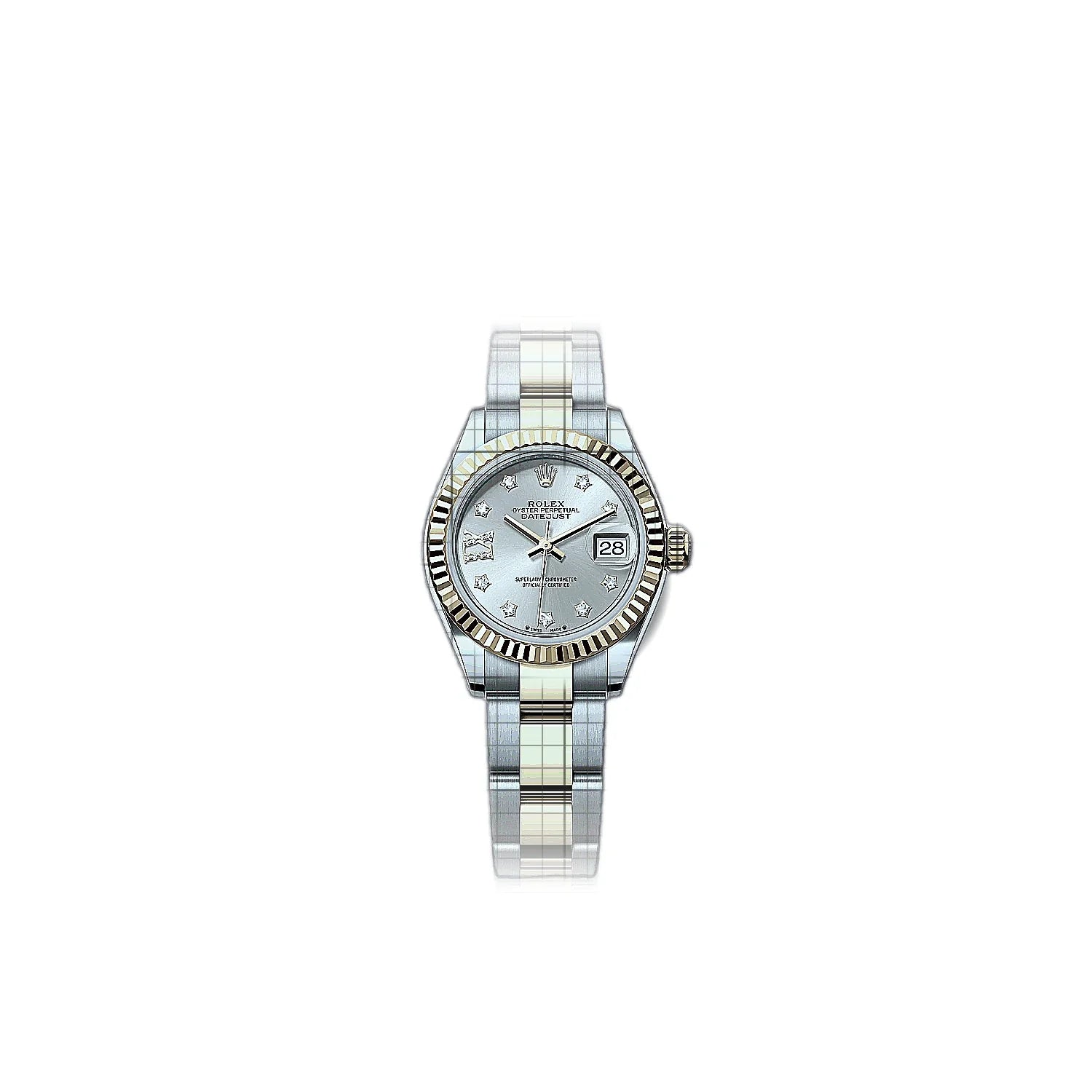 Rolex Lady-Datejust 279173-0004 Silver Dial Stainless steel, yellow gold 28mm Watch