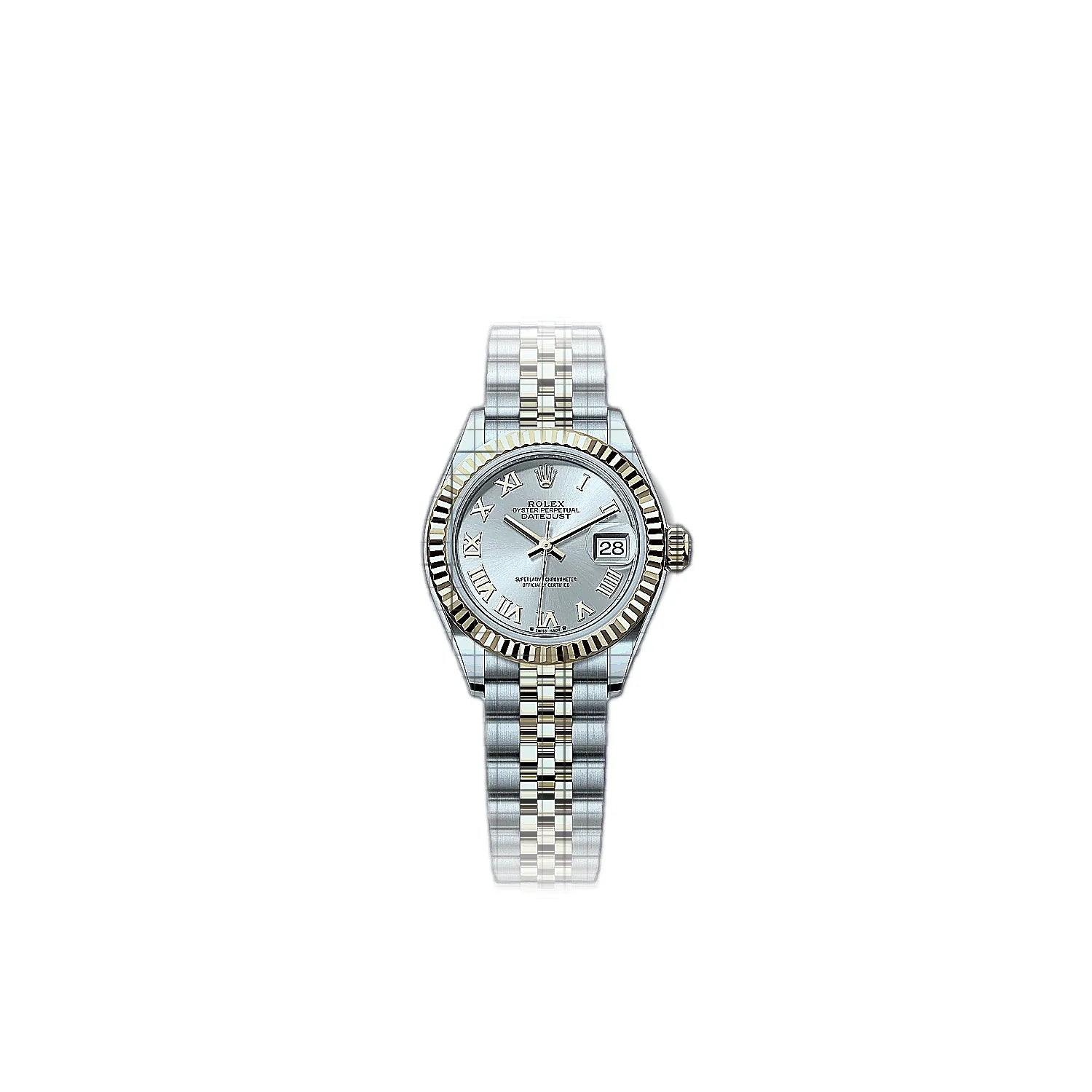 Rolex Lady-Datejust 279173-0005 Silver Dial Stainless steel, yellow gold 28mm Watch
