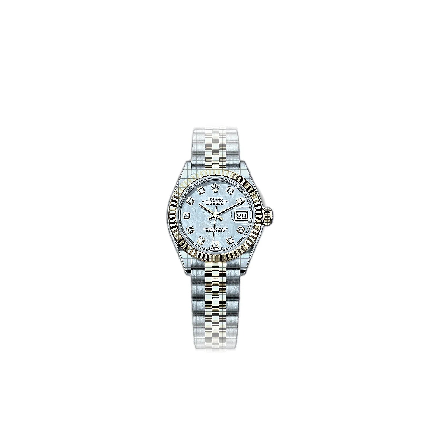Rolex Lady-Datejust 279173-0013 Mother of pearl Dial Stainless steel, yellow gold 28mm Watch