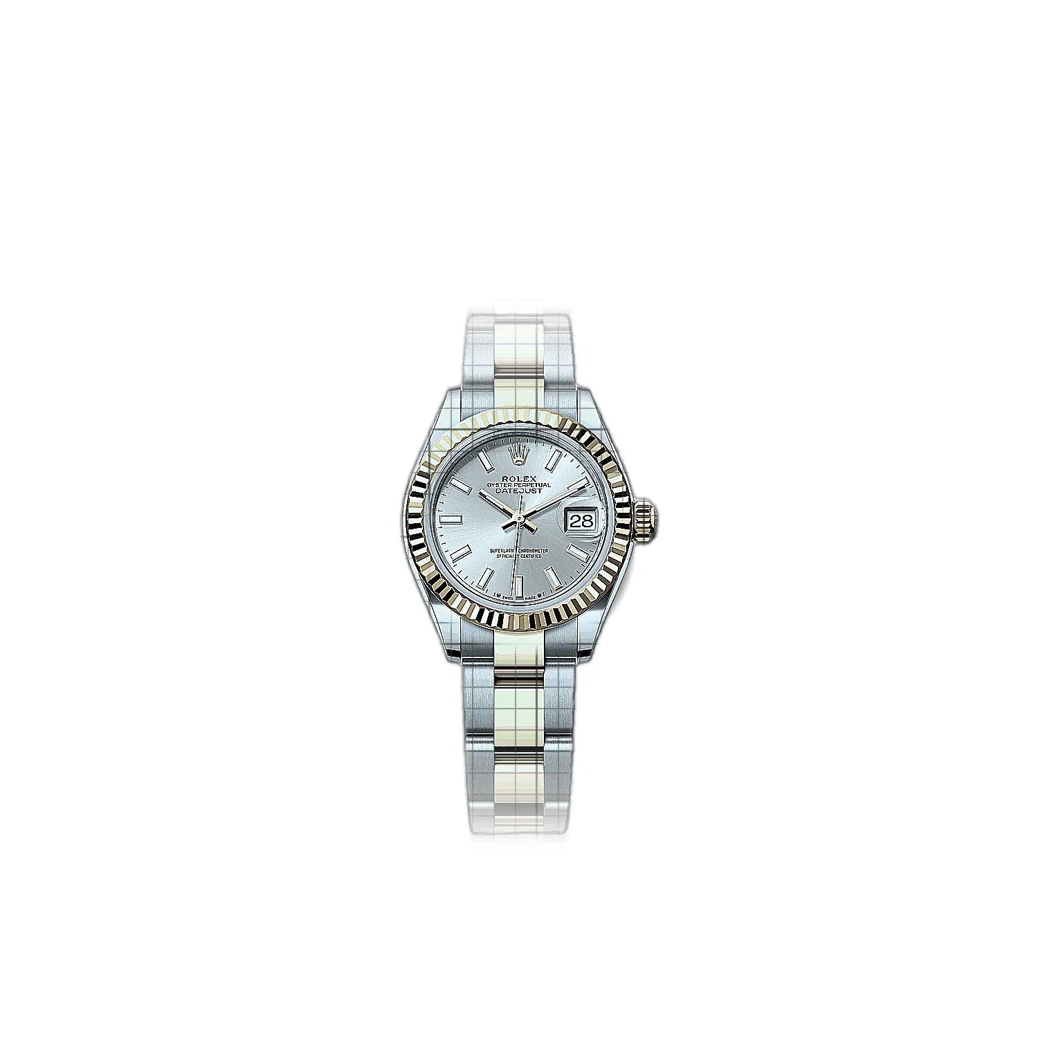 Rolex Lady-Datejust 279173-0020 Silver Dial Stainless steel, yellow gold 28mm Watch
