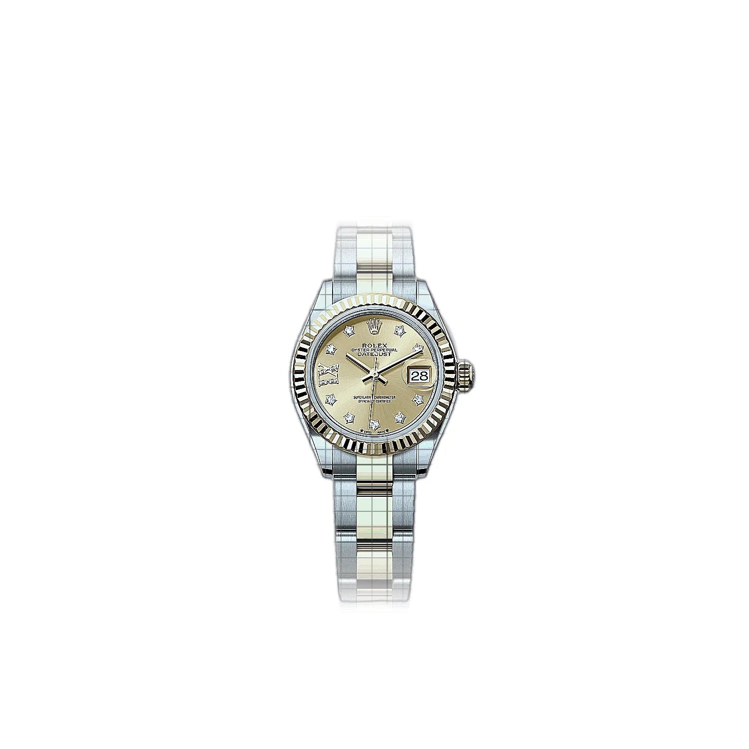 Rolex Lady-Datejust 279173-0022 Champagne Dial Stainless steel, yellow gold 28mm Watch