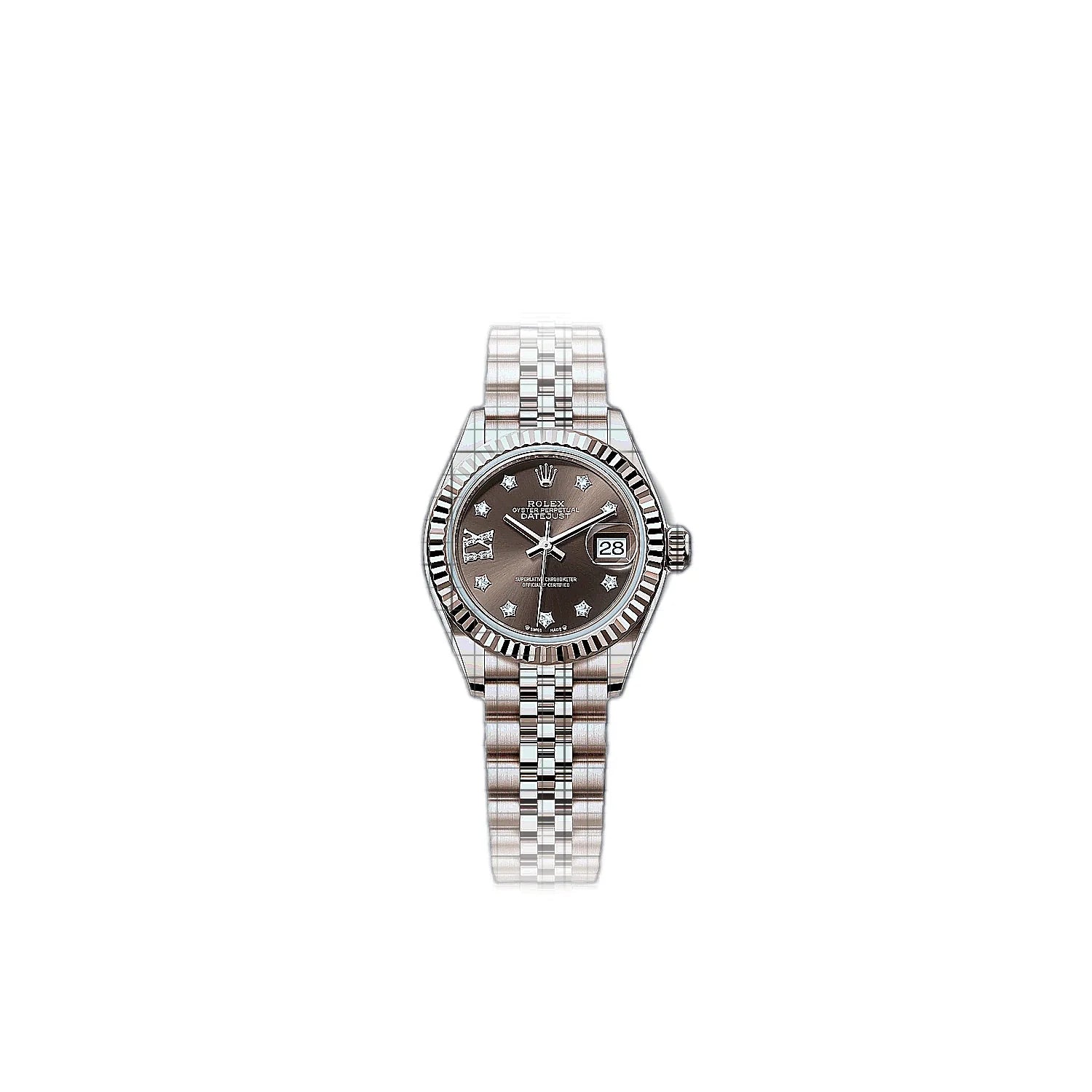 Rolex Lady-Datejust 279175-0004 Brown Dial Rose gold 28mm Watch