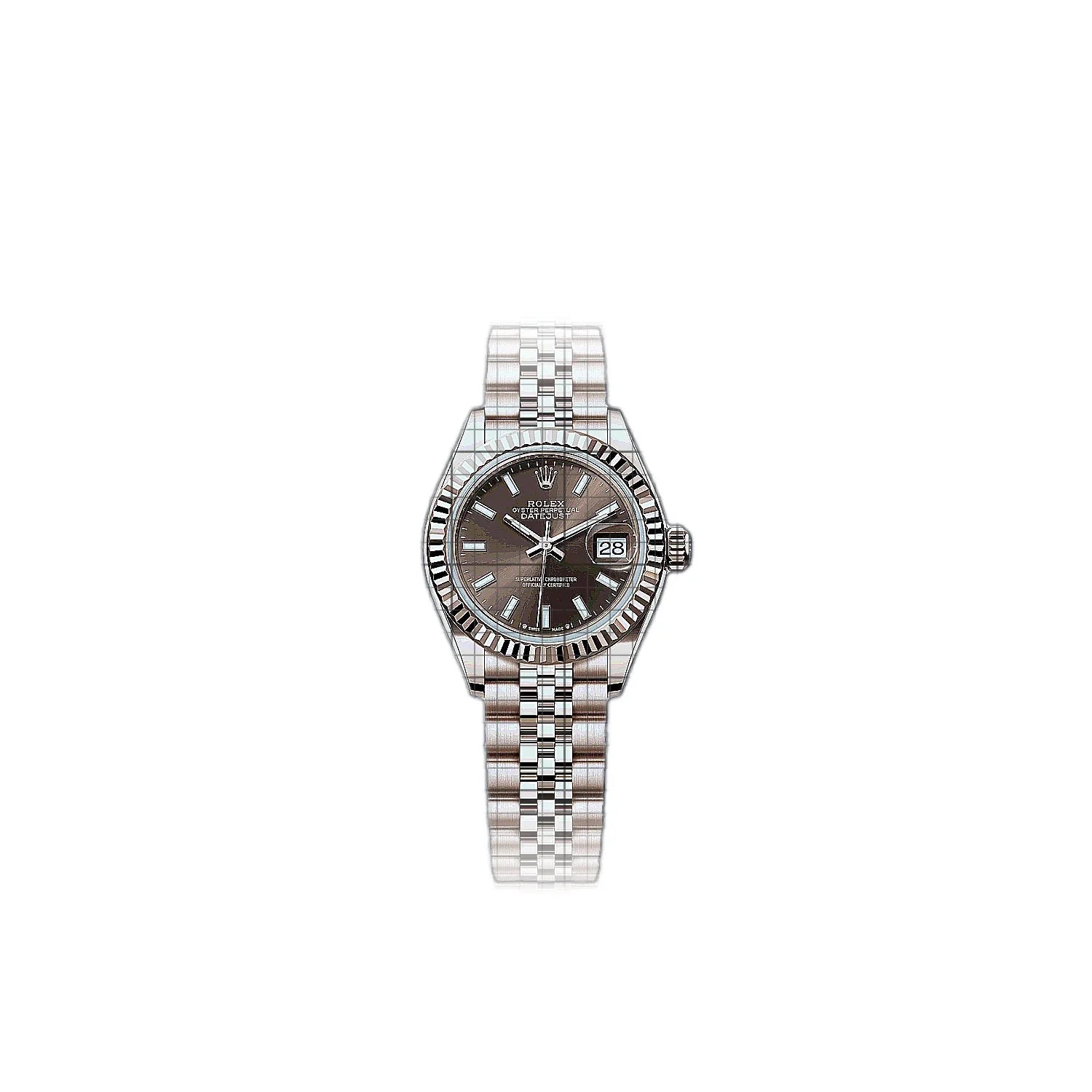 Rolex Lady-Datejust 279175-0008 Brown Dial Rose gold 28mm Watch