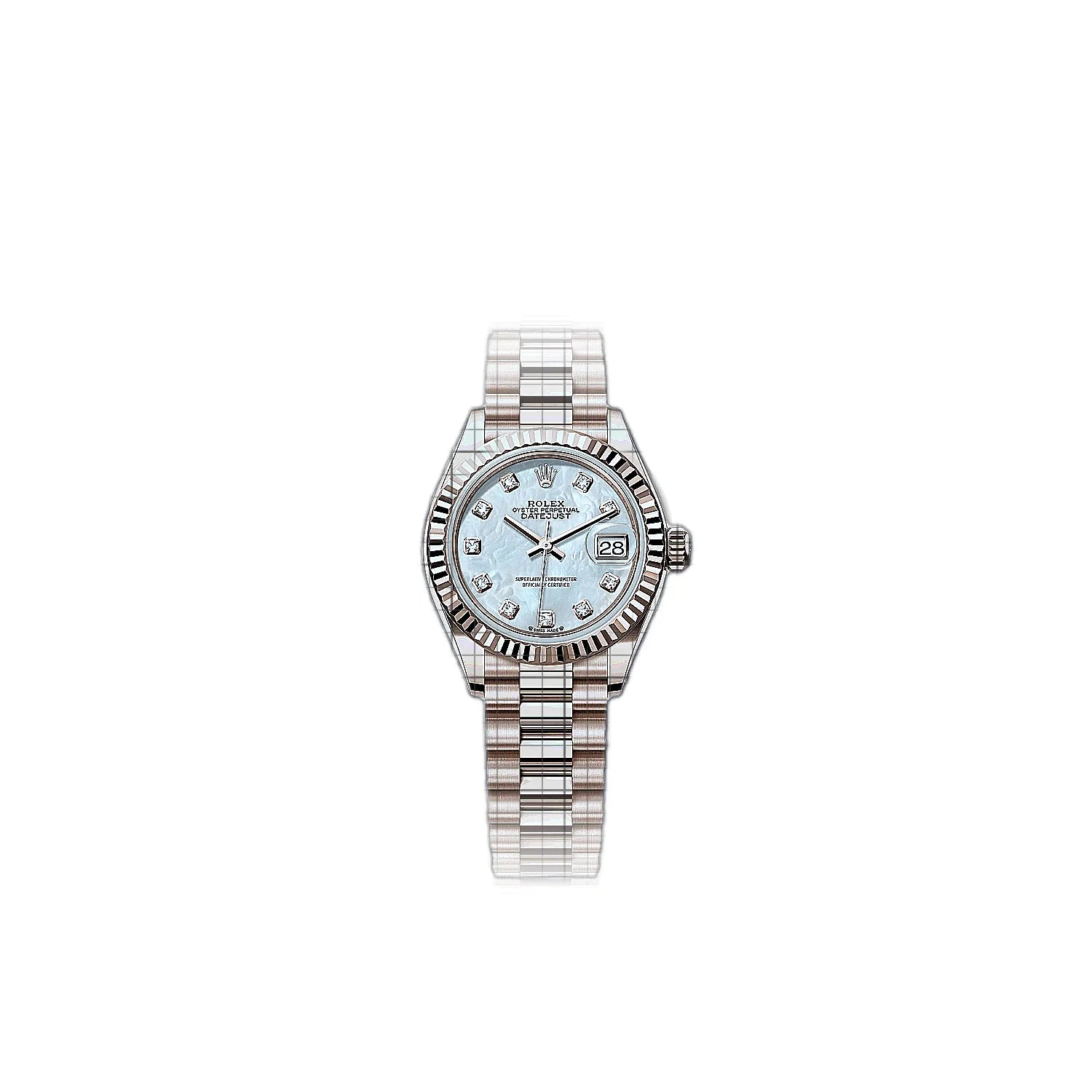 Rolex Lady-Datejust 279175-0017 Mother of pearl Dial Rose gold 28mm Watch