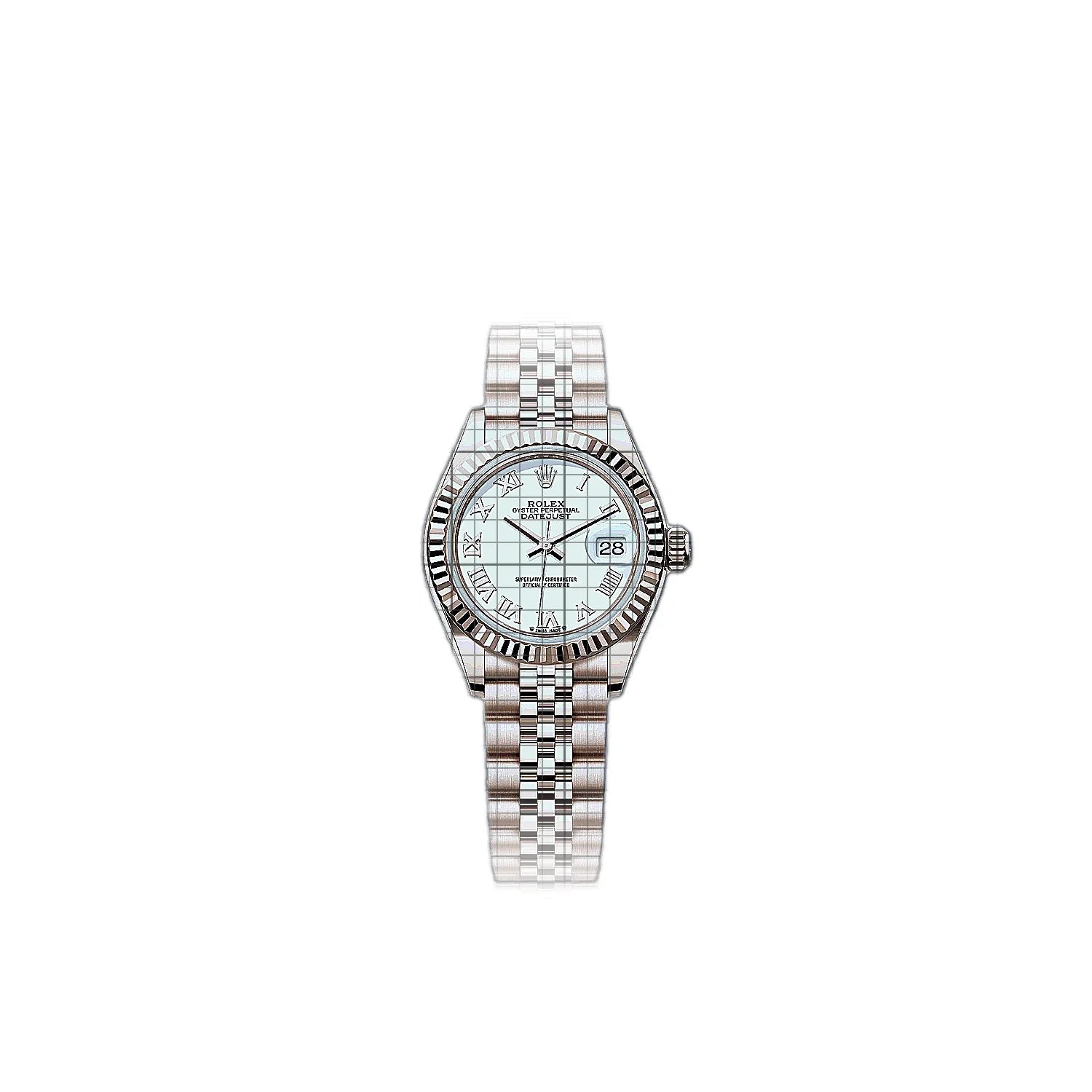 Rolex Lady-Datejust 279175-0022 White Dial Rose gold 28mm Watch