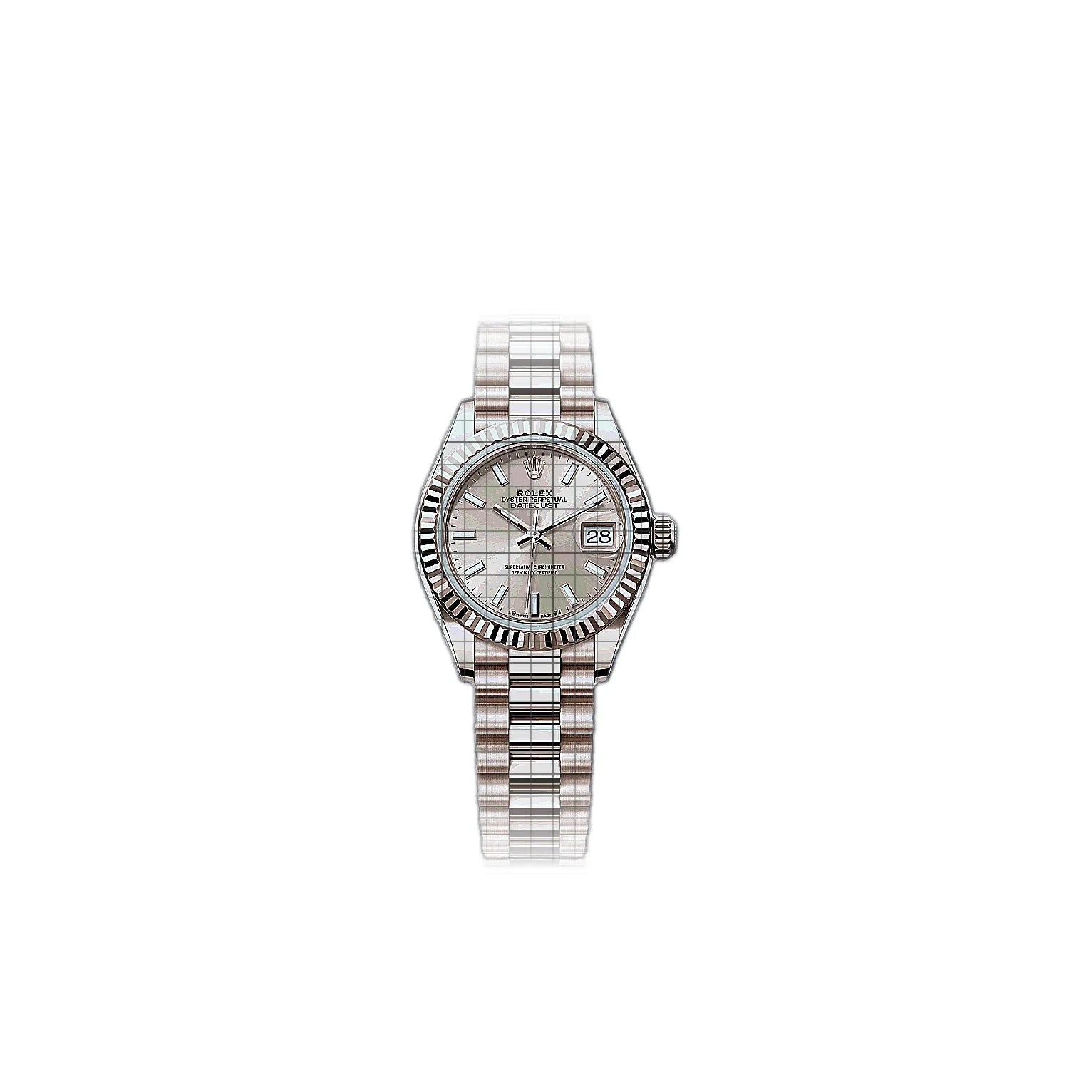 Rolex Lady-Datejust 279175-0025 Pink Dial Rose gold 28mm Watch