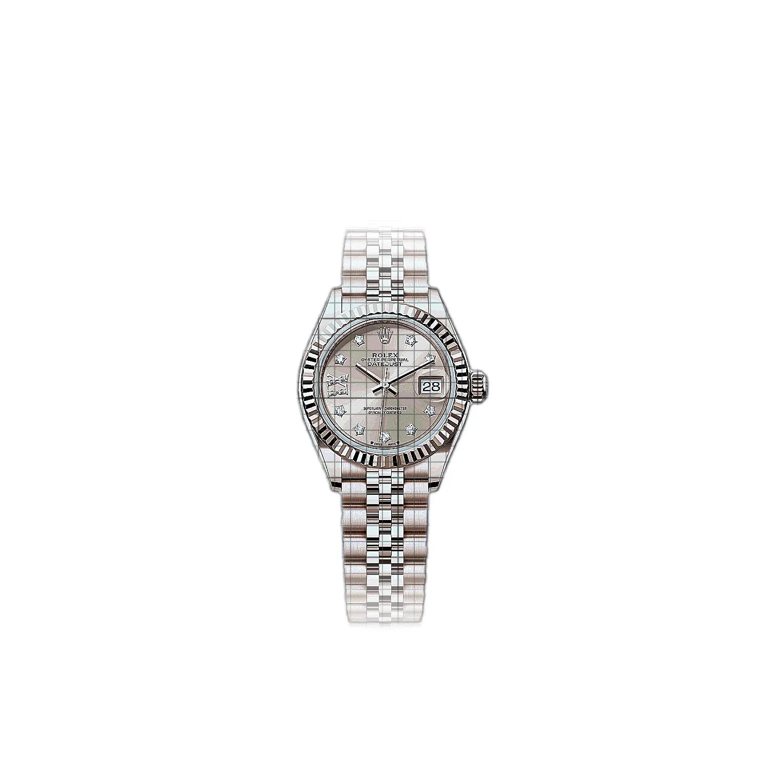 Rolex Lady-Datejust 279175-0030 Pink Dial Rose gold 28mm Watch