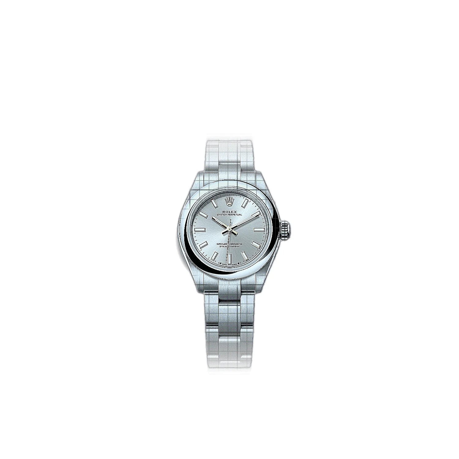 Rolex Oyster Perpetual 276200-0001 Silver Dial Stainless steel 28mm Watch