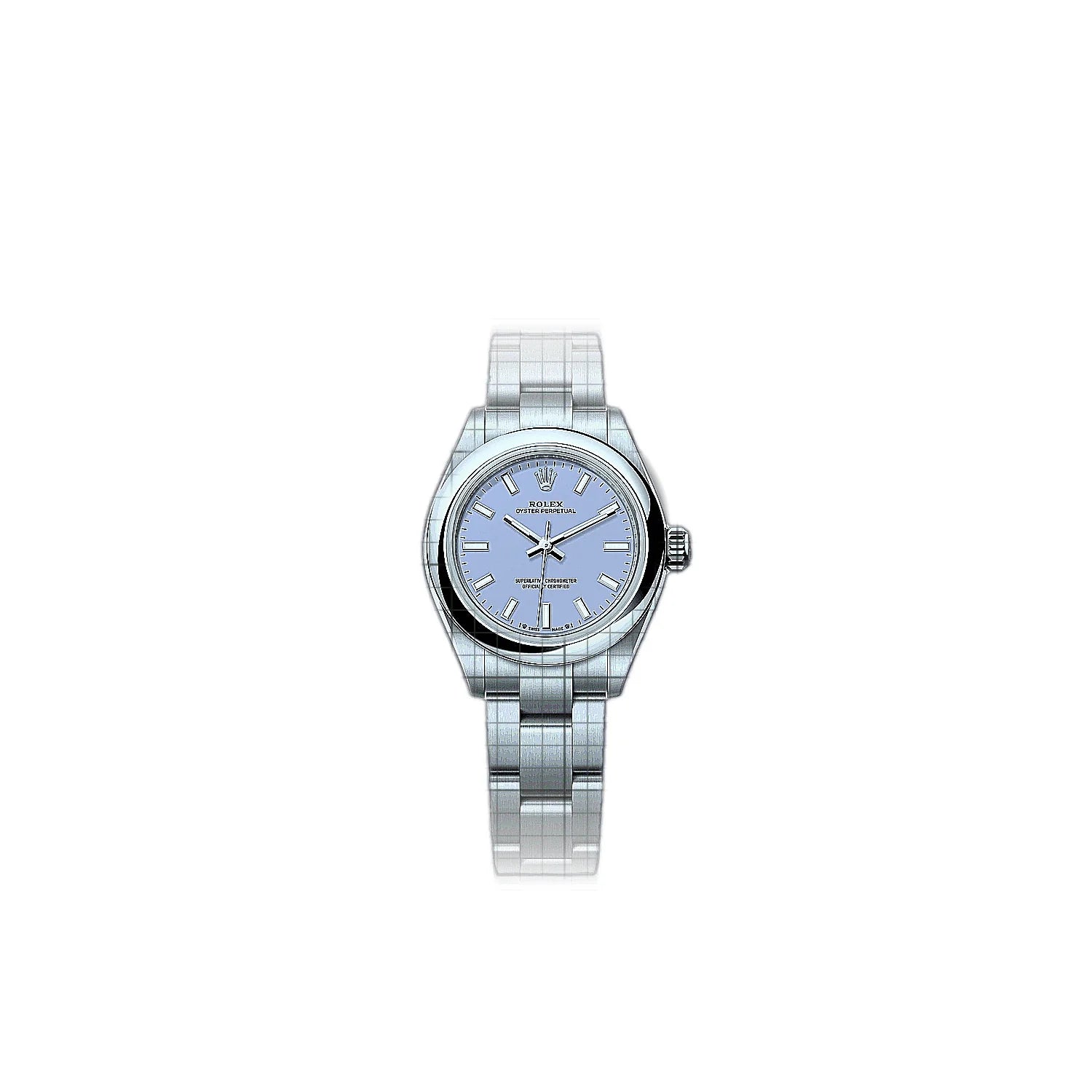 Rolex Oyster Perpetual 276200-0008 Purple Dial Stainless steel 28mm Watch
