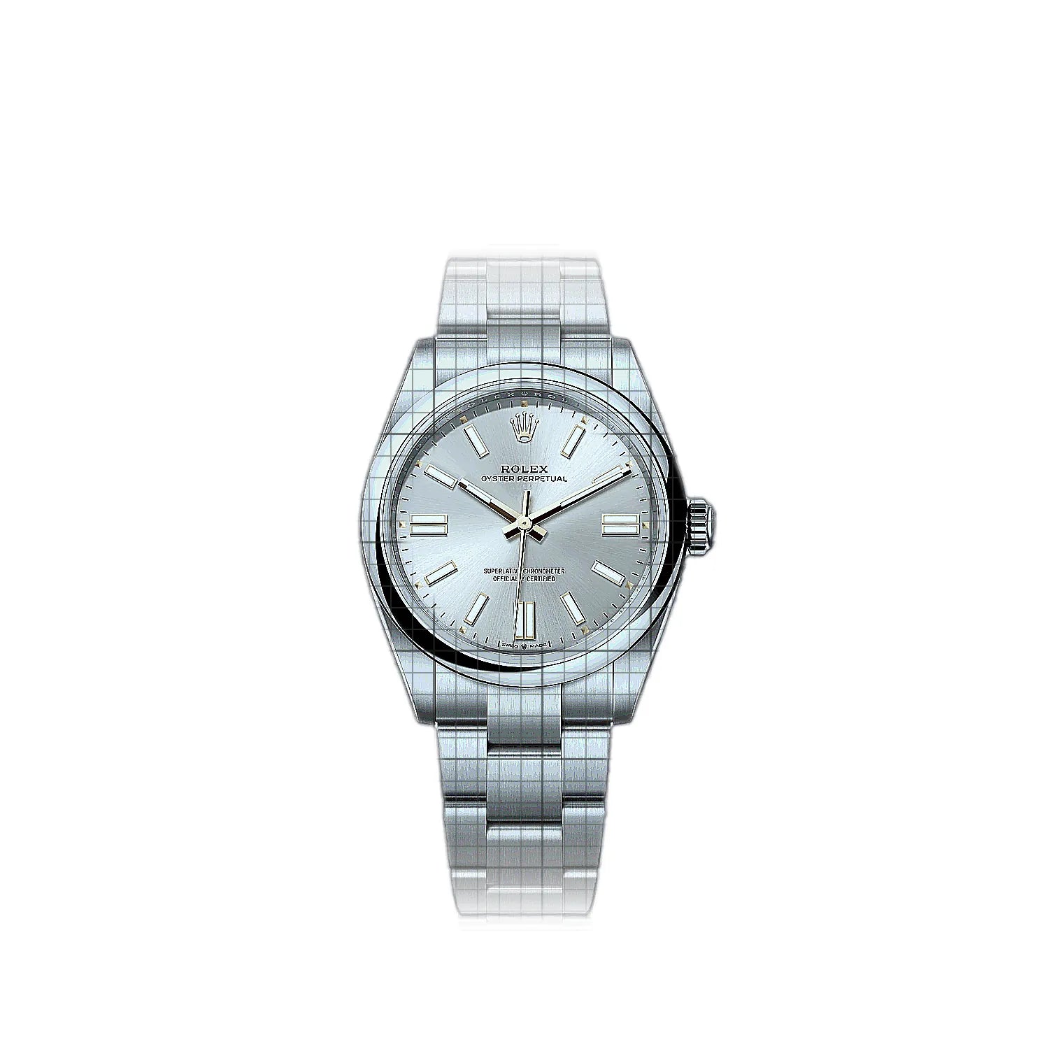 Rolex Oyster Perpetual 134300-0001 Silver Dial Stainless steel 41mm Watch