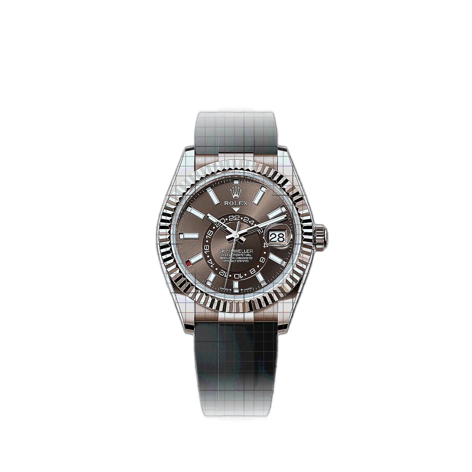 Rolex Sky-Dweller 336235-0002 Brown Dial Rose gold 42mm Watch