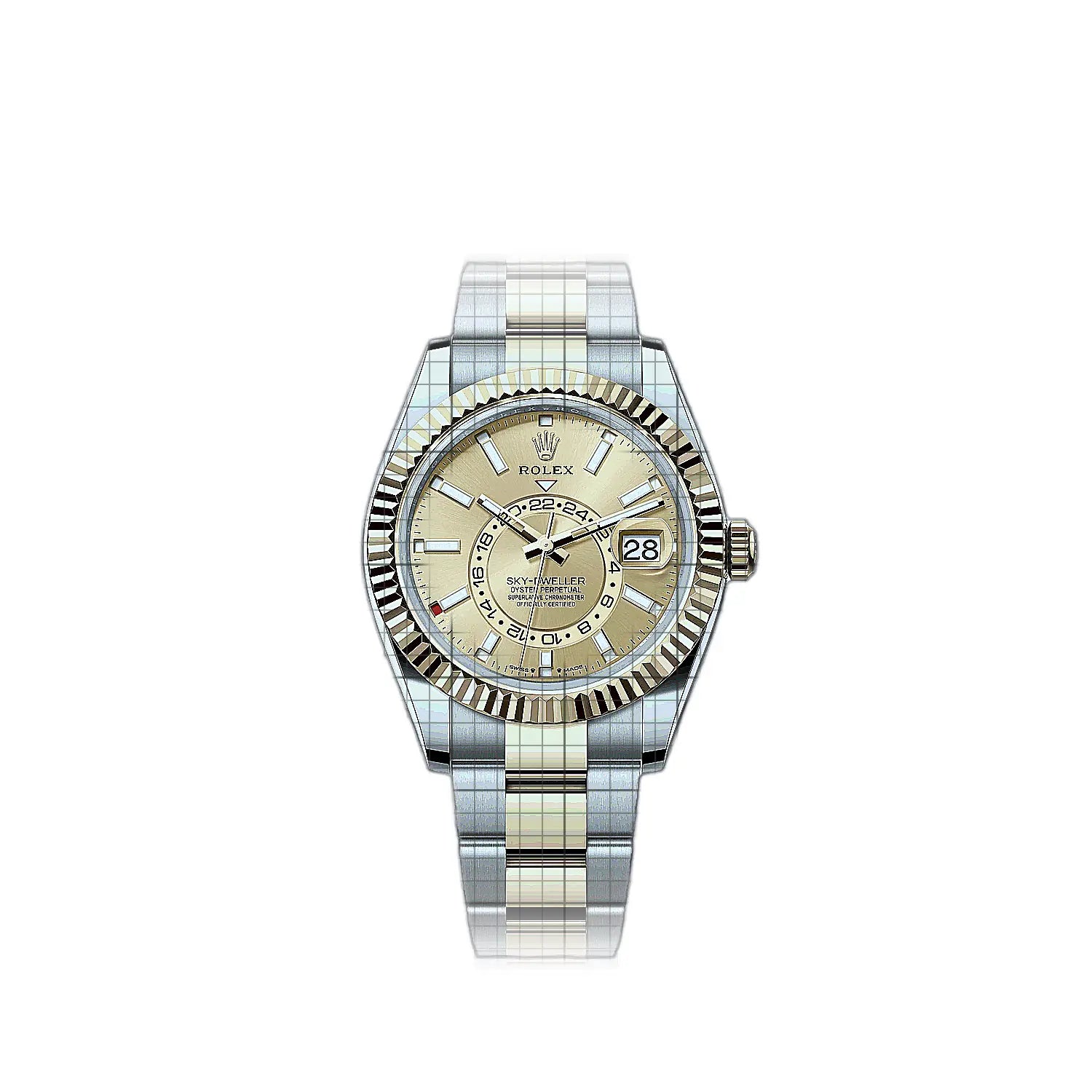 Rolex Sky-Dweller 336933-0001 Blue Dial Platinum 40mm Watch