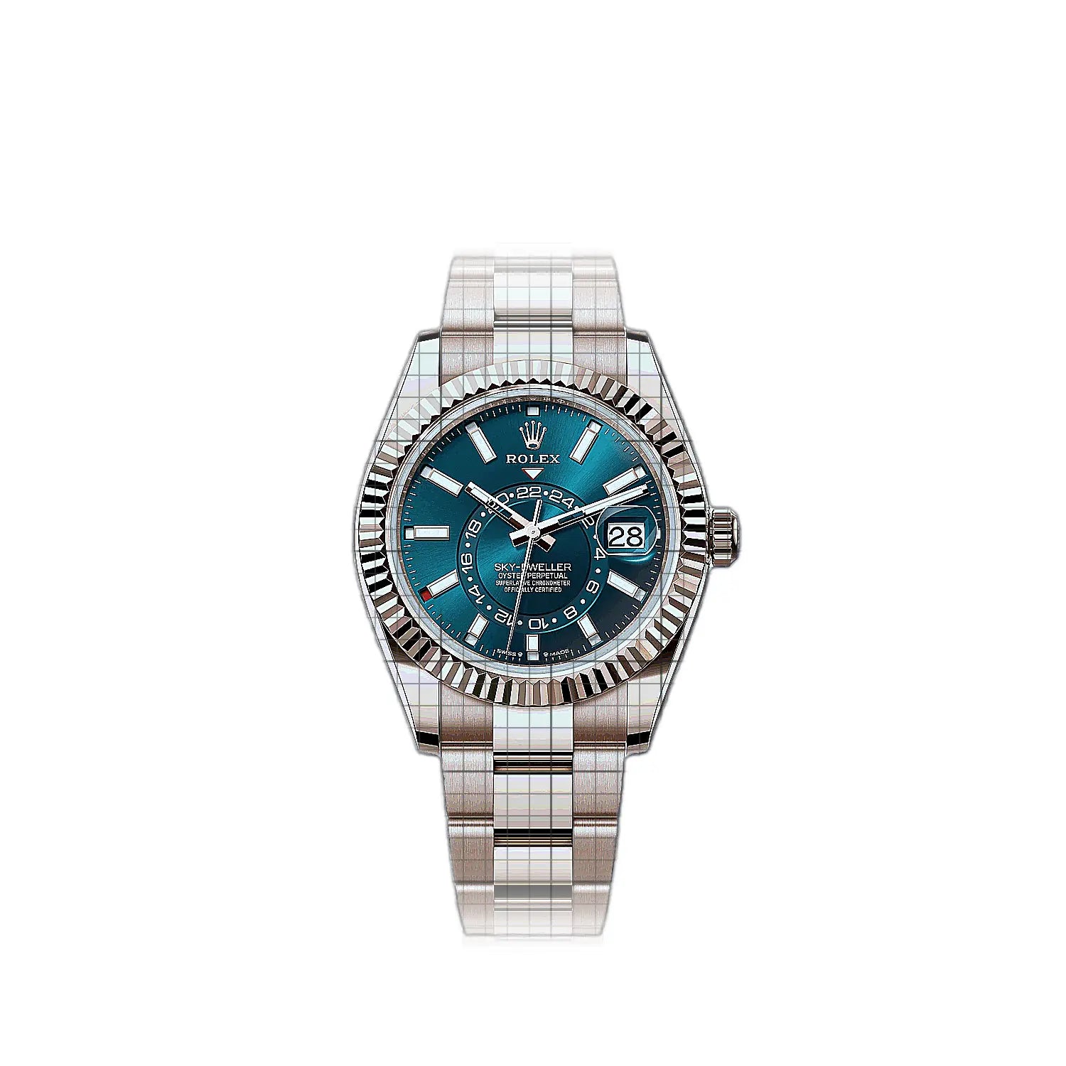 Rolex Sky-Dweller 336935-0001 Blue Dial Rose gold 42mm Watch