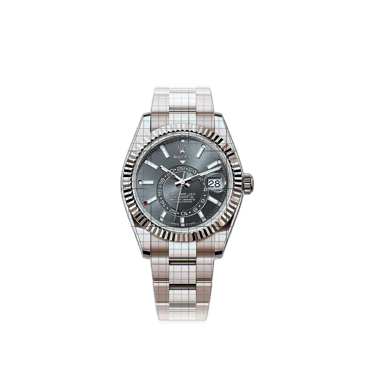 Rolex Sky-Dweller 336935-0004 Black Dial Yellow gold 40mm Watch