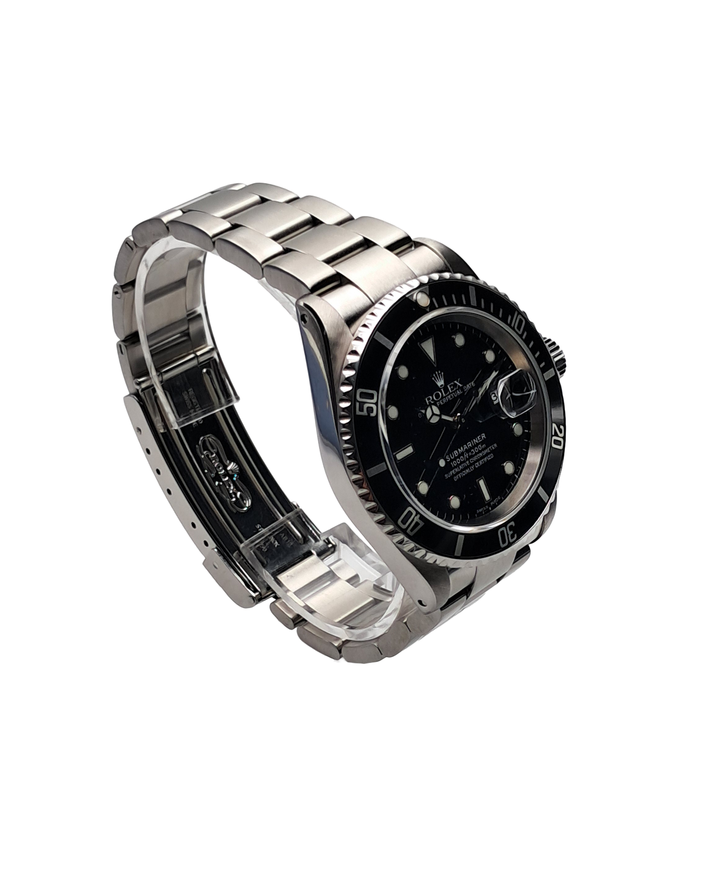 Rolex Submariner Date Black Oyster 40 CPO 2001