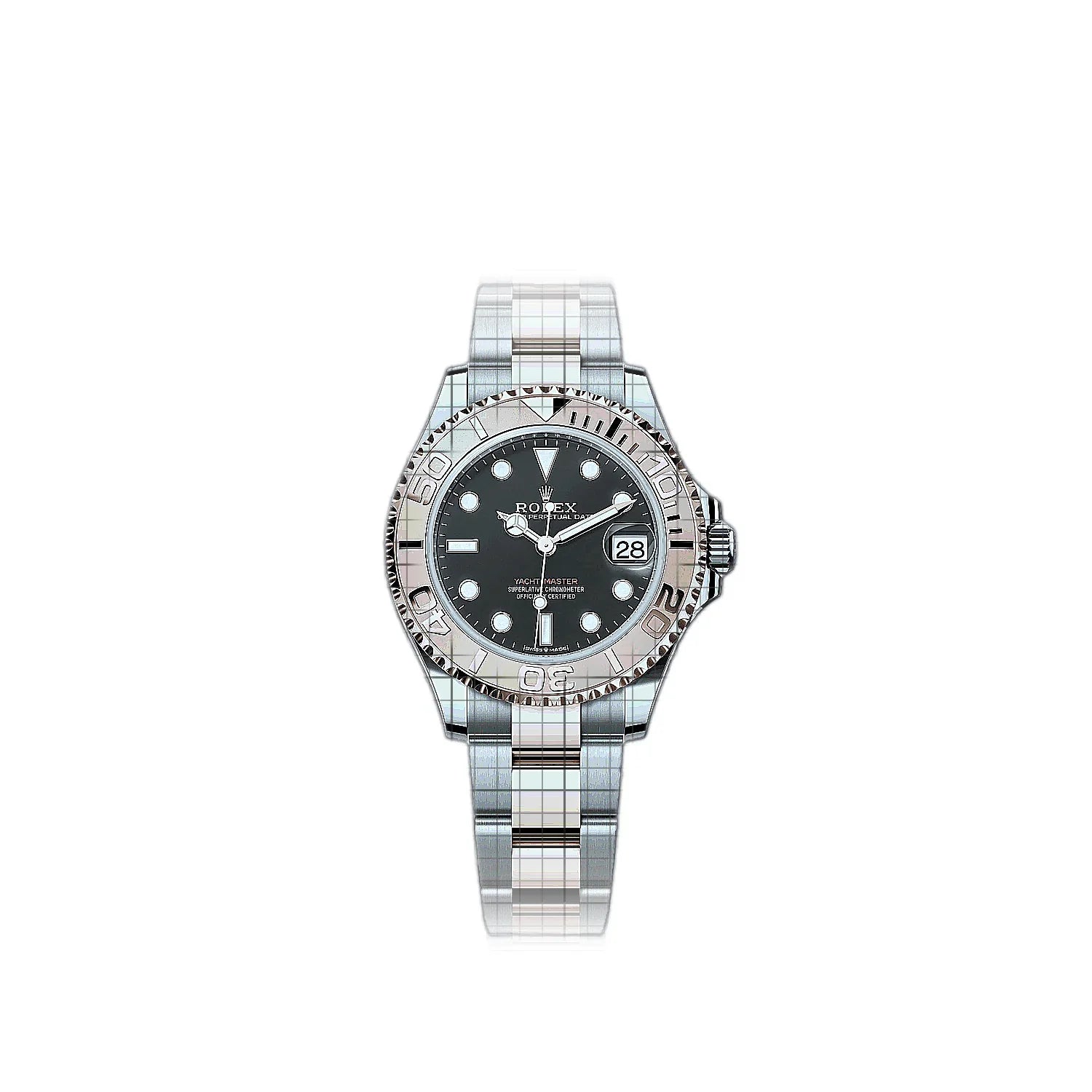Rolex Yacht-Master 268621-0004 Black Dial Stainless steel, rose gold 37mm Watch