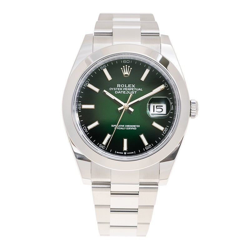 Rolex Datejust Ombre Green 41 mm