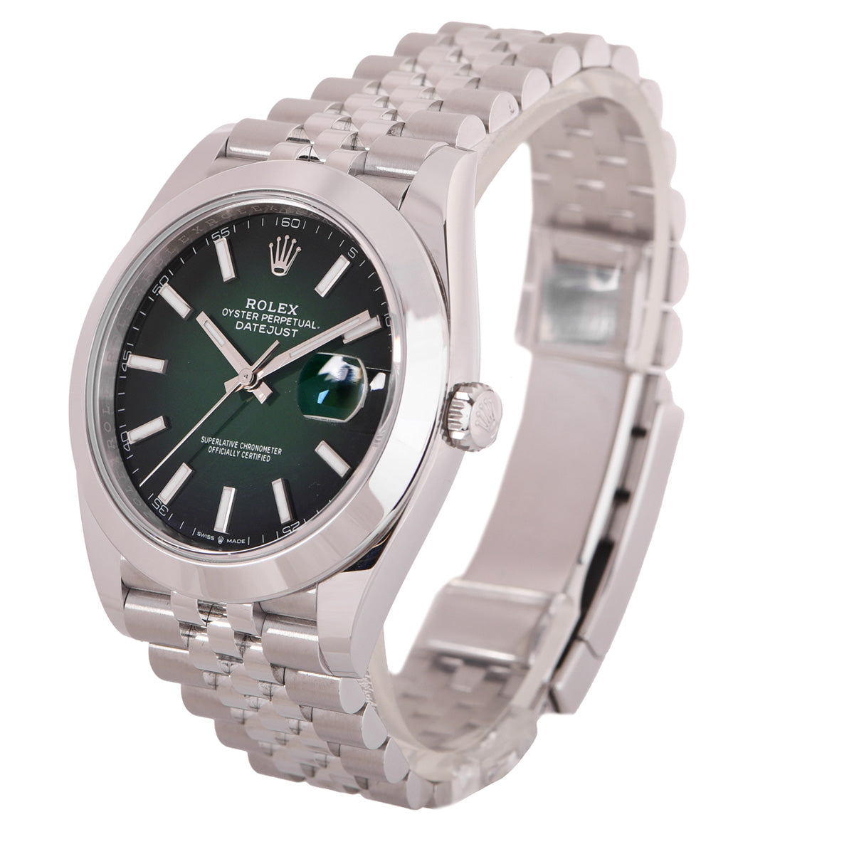 Rolex Datejust  Grün mm