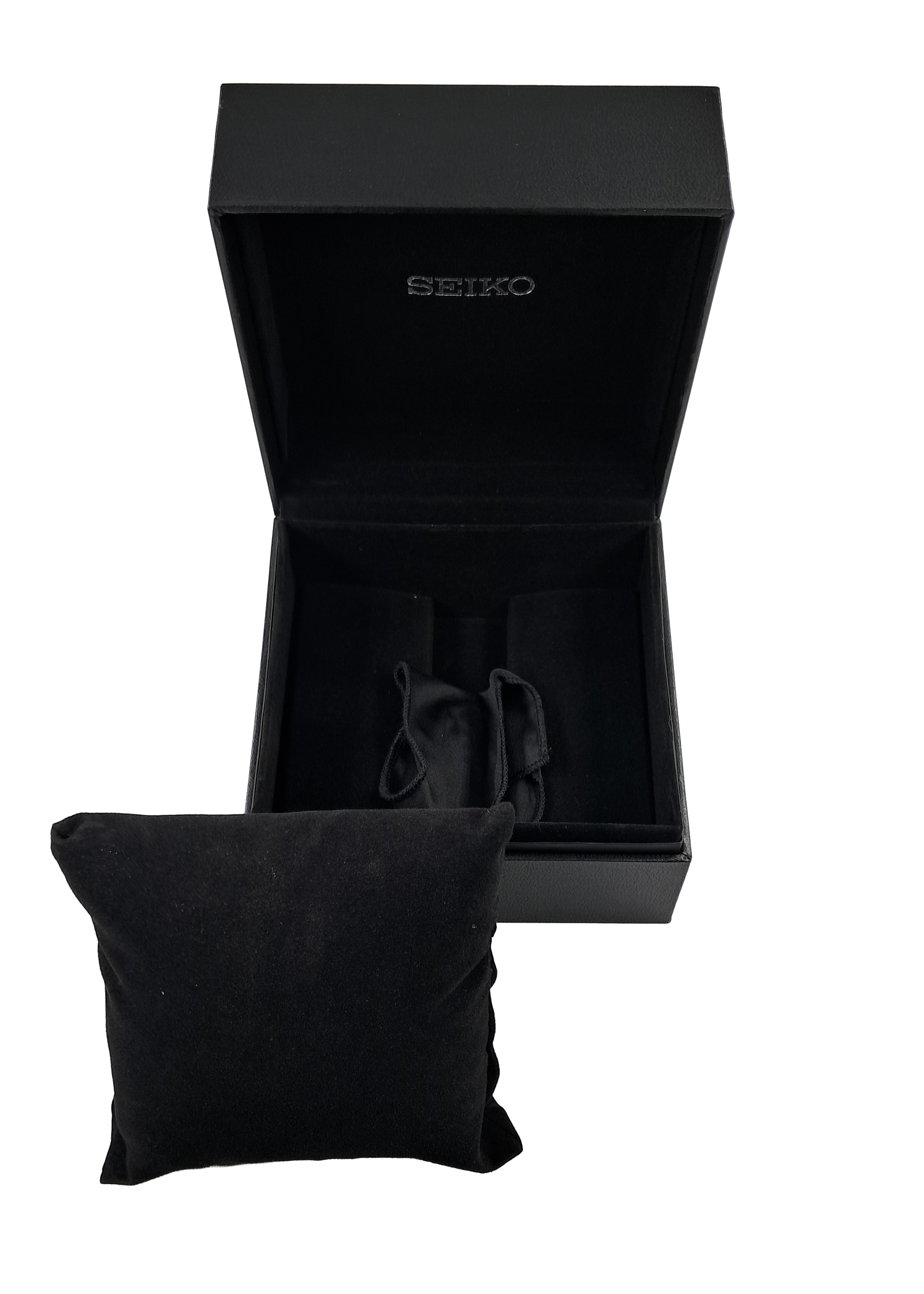 Seiko Watch Box with Pillow and Cleaning Cloth