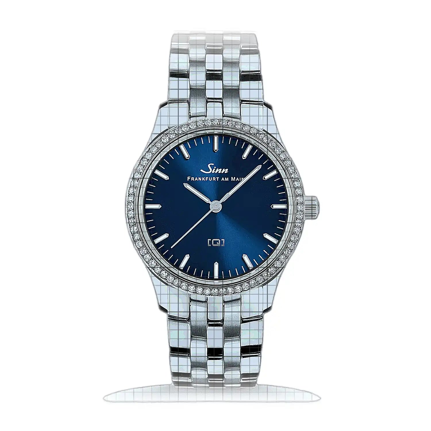 Sinn 434 TW 68 WG B – Metal bracelet 434.032S Blue Dial Stainless steel 34mm Watch