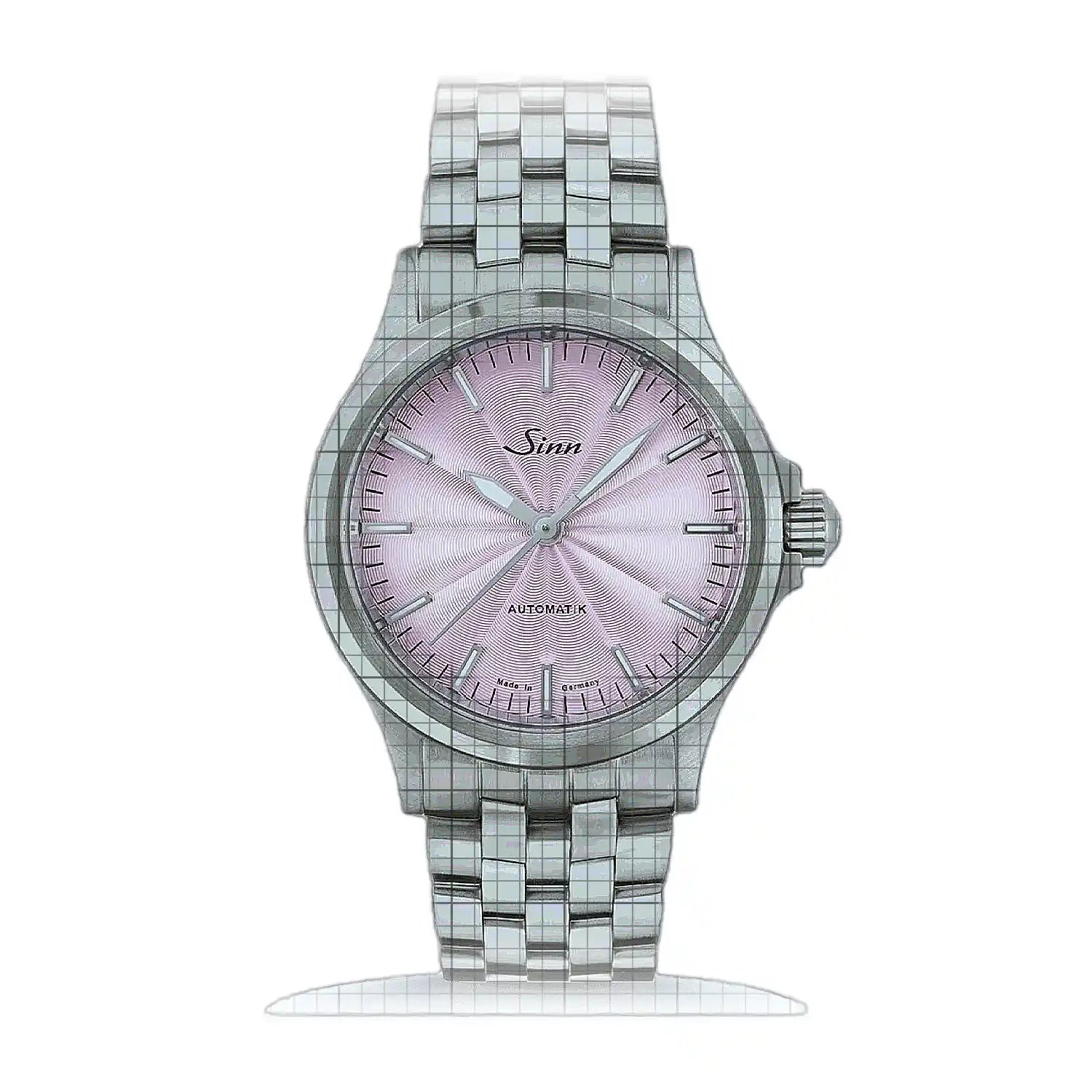 Sinn 556 Malve 556.0124M Pink Dial Stainless steel mm Watch