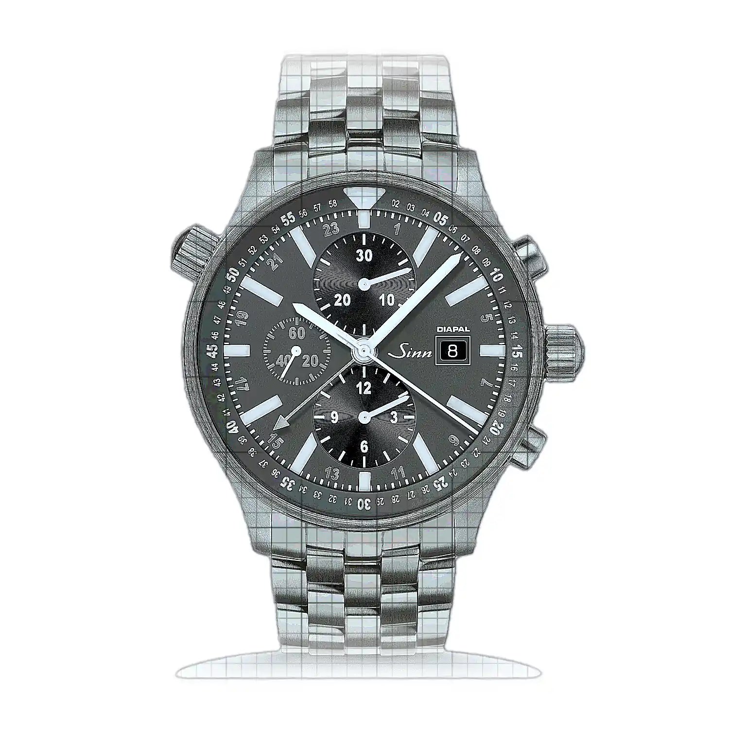 Sinn 900 DIAPAL 900.013 Anthracite Dial Stainless steel 44mm Watch