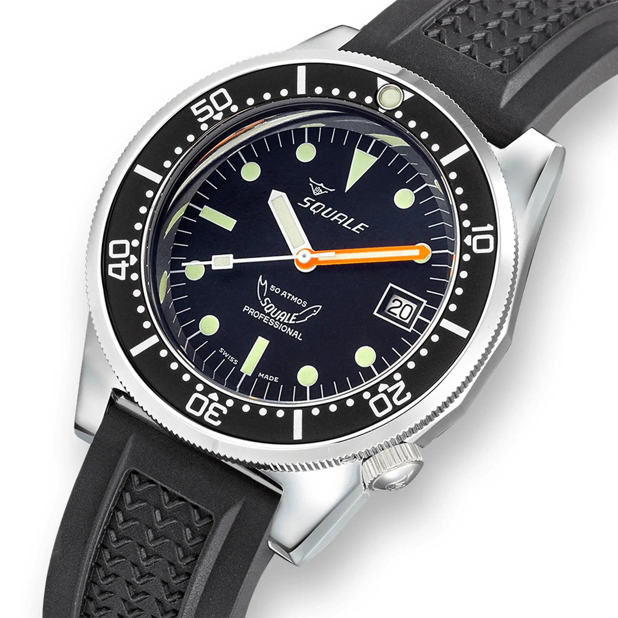 Squale 1521 Classic Black 1521CL.VO