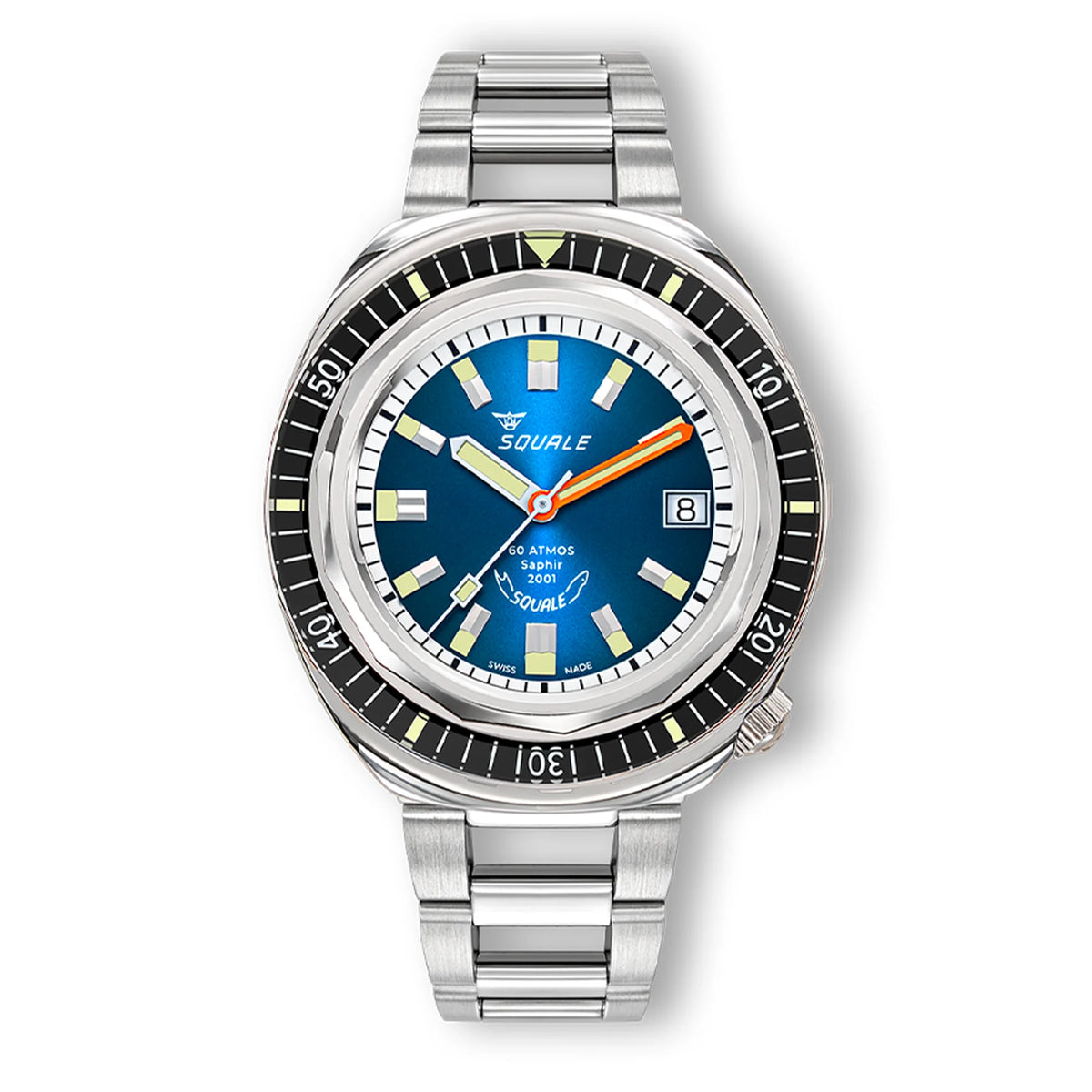 Squale 2001 Sunray Blue 2001BKBL.AC