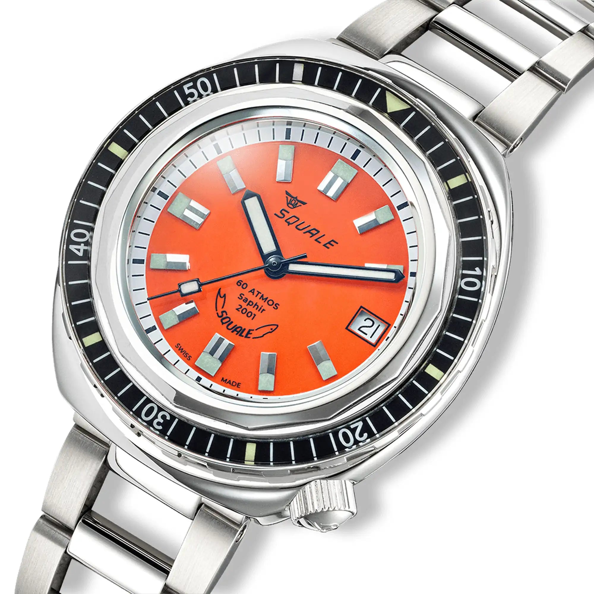 Squale 2001 Reverse Orange 2001BKOR.AC
