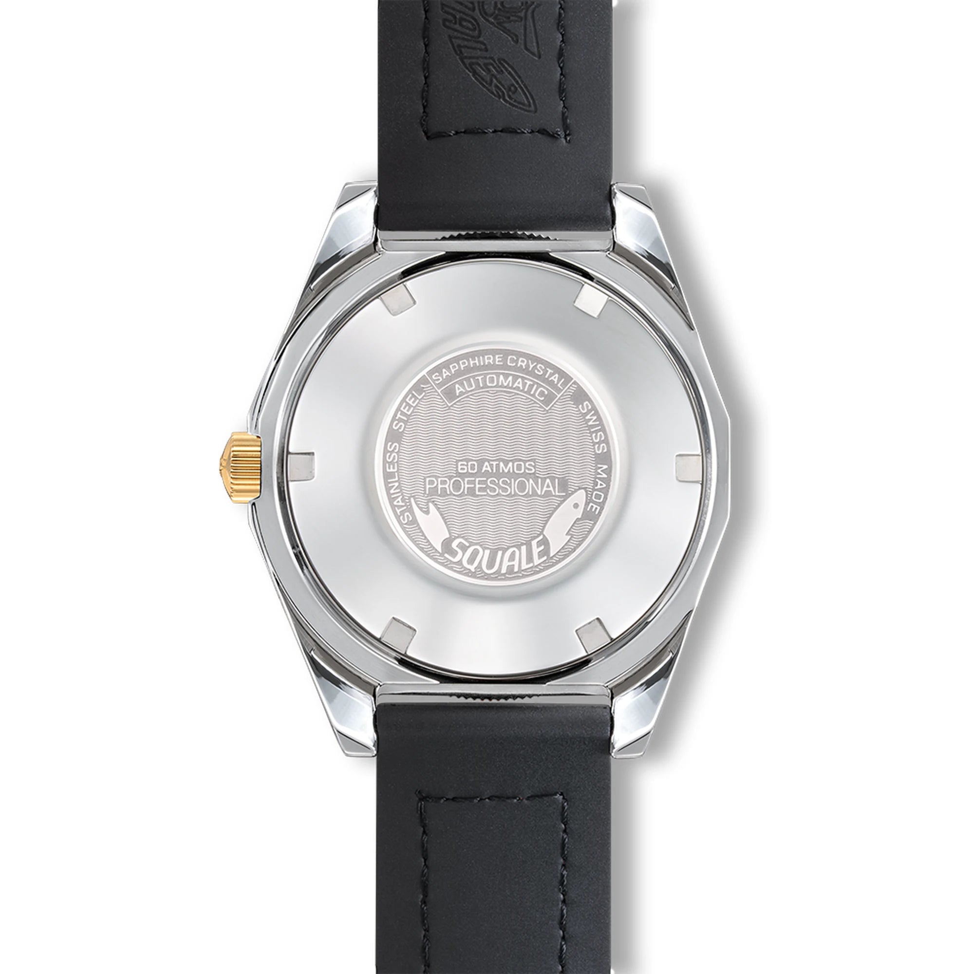 Squale Matic S Two Tone Hydroleather Black MATICGBKBK.RLOR