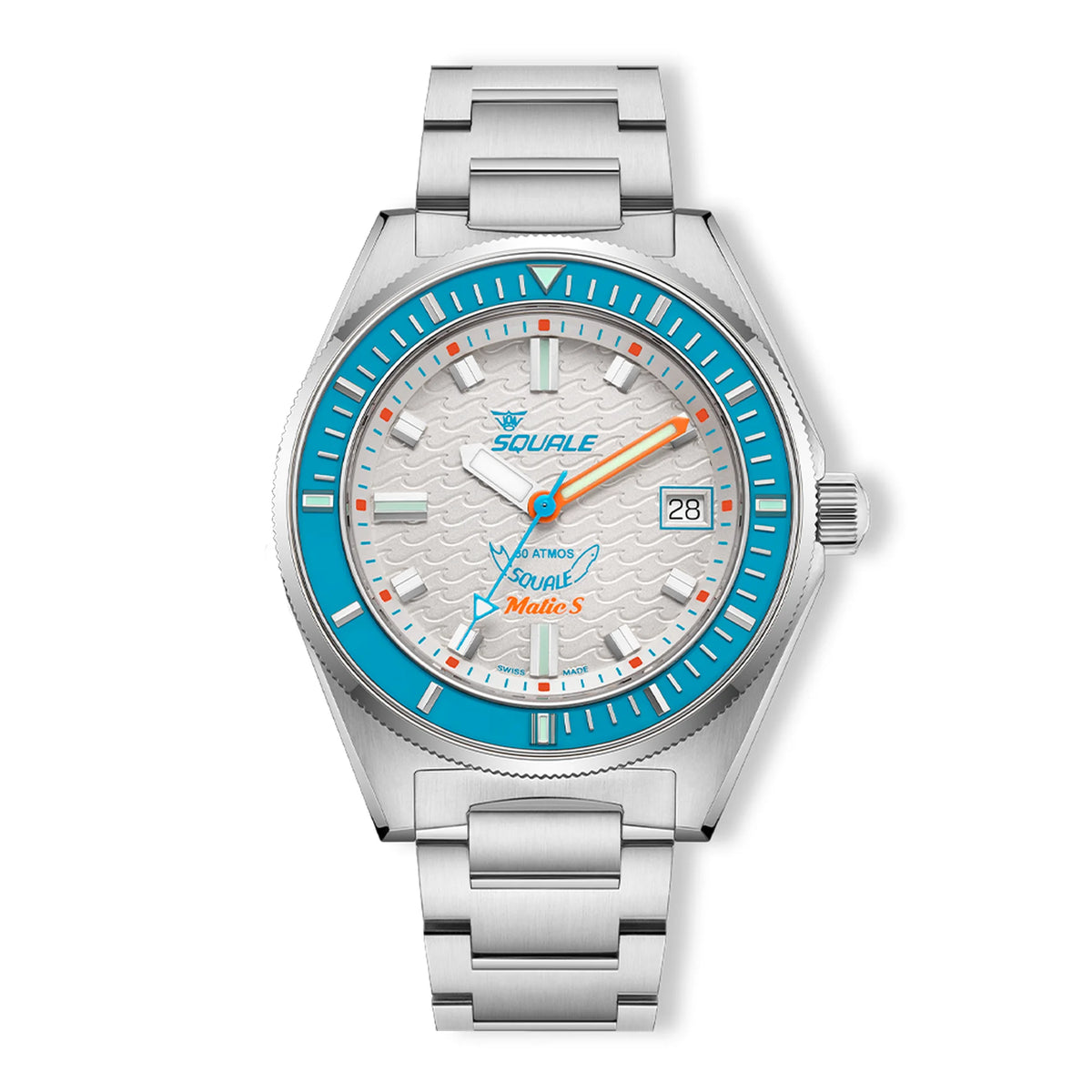 Squale Matic S White MATICLBWT.SSBX