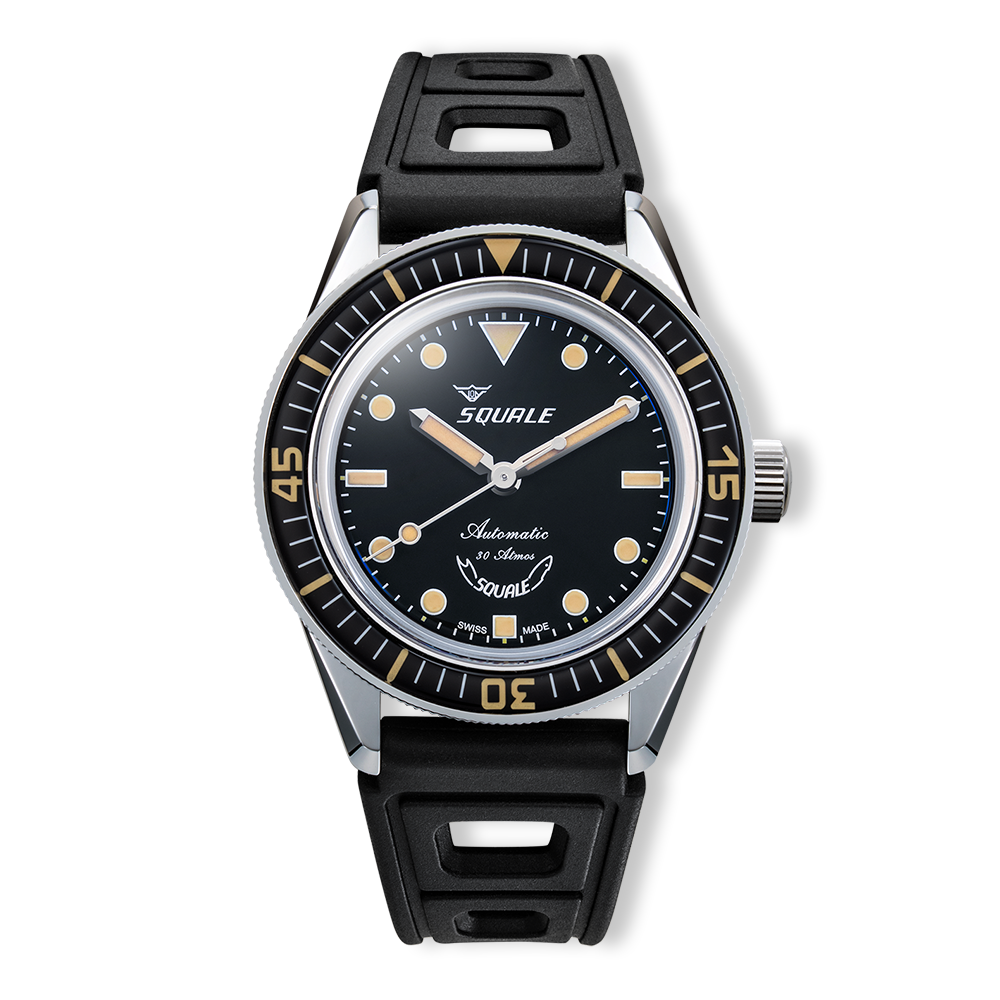 Squale SUB-37 Legend Black 37 mm