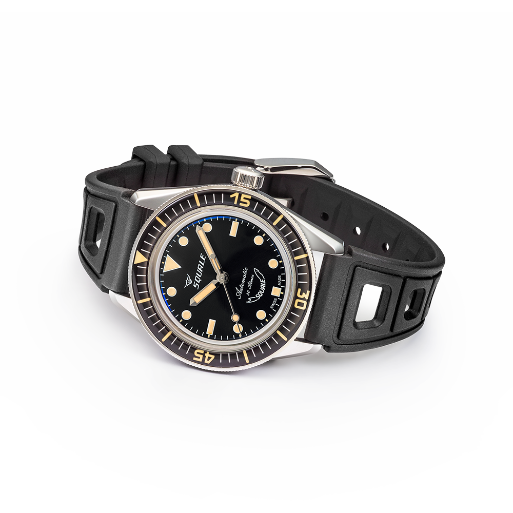 Squale SUB-37 Legend Black 37 mm