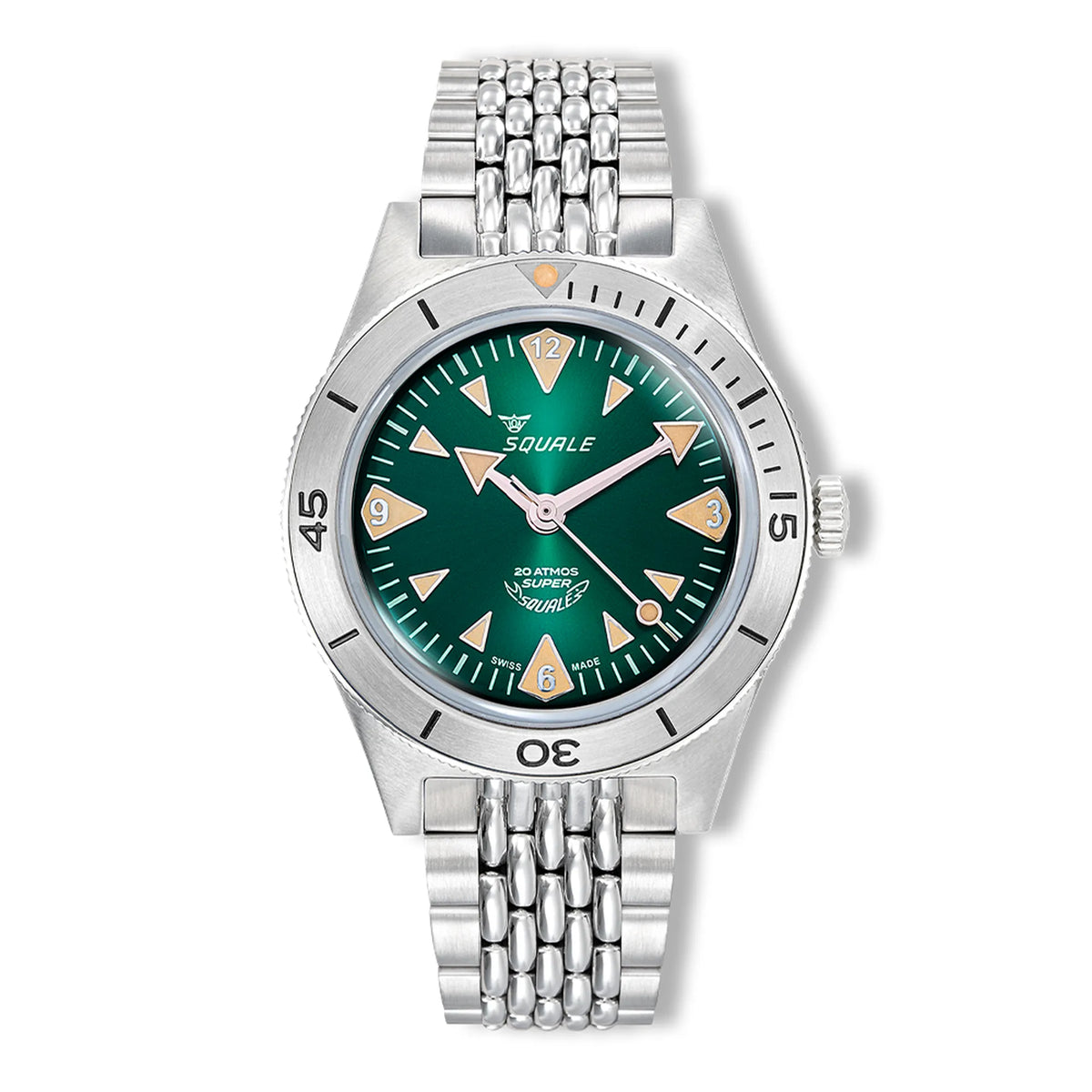 Squale Super-Squale Big Arrows Green  SUPERSSAGR.AC 