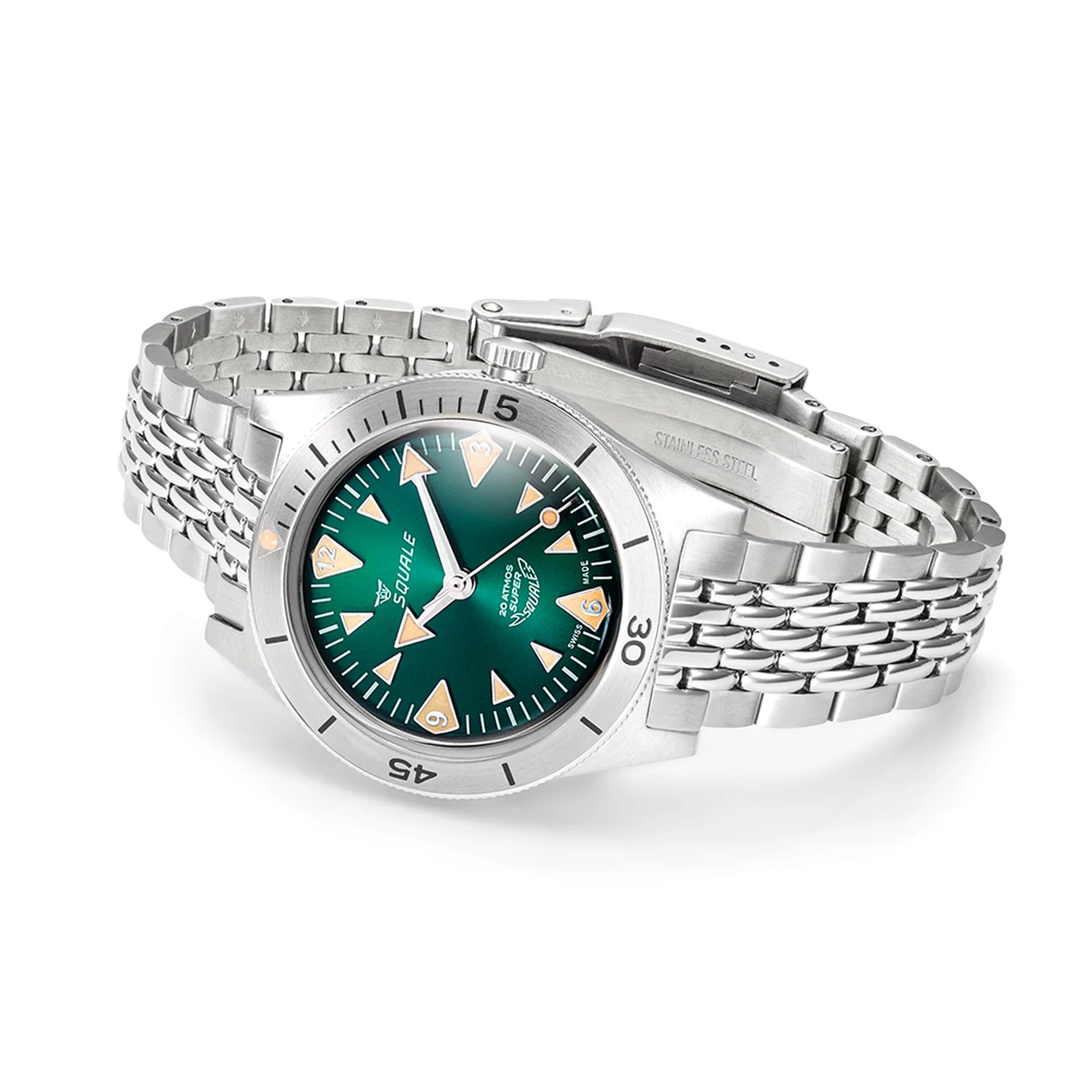 Squale Super-Squale Big Arrows Green  SUPERSSAGR.AC 