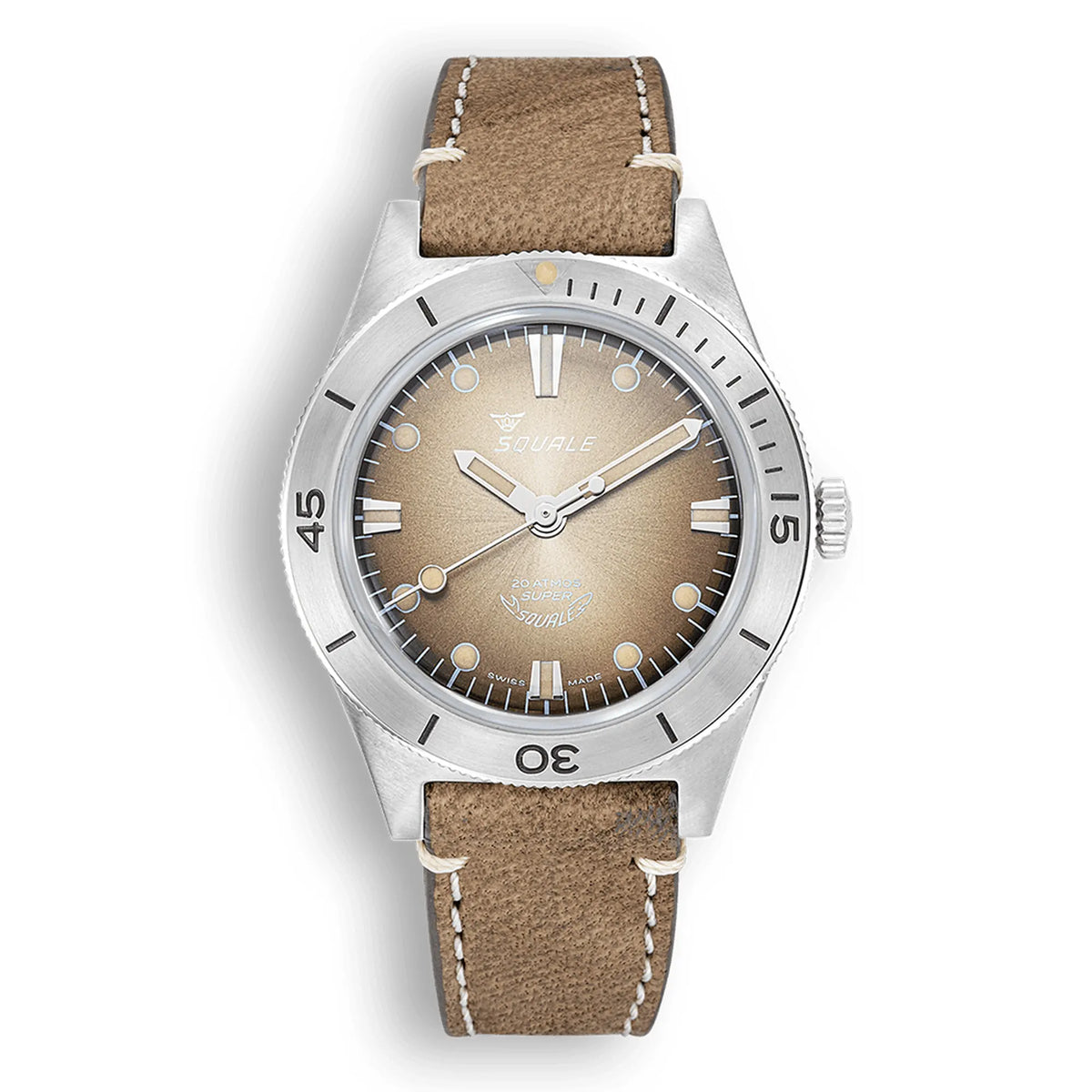 Squale Super-Squale Sunray Brown SUPERSSBW.PBW