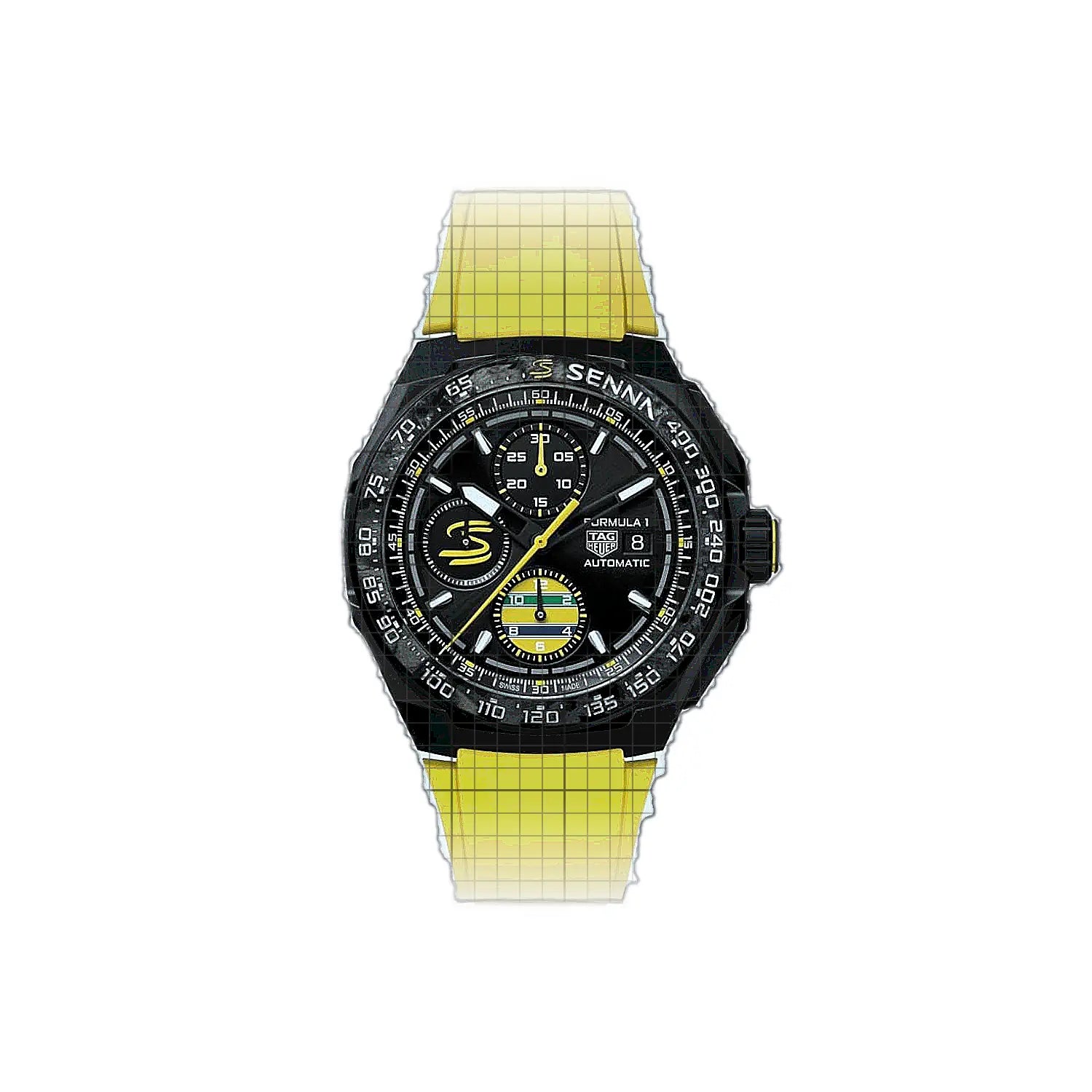 TAG Heuer Formula 1 Calibre 16 Automatik Chronograph X Senna 44mm 44mm Black