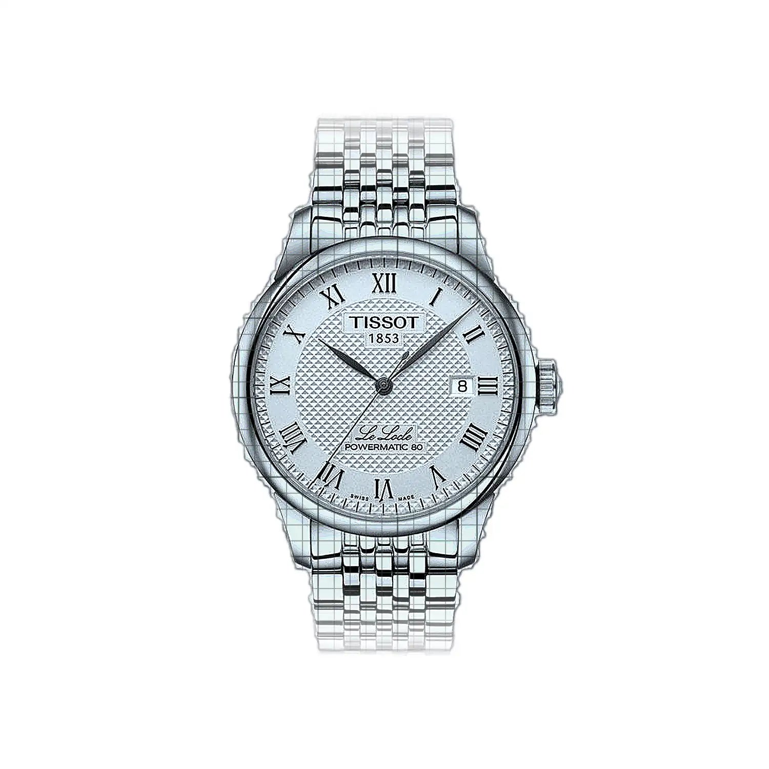 Tissot Le Locle Powermatic 80 39mm Silver