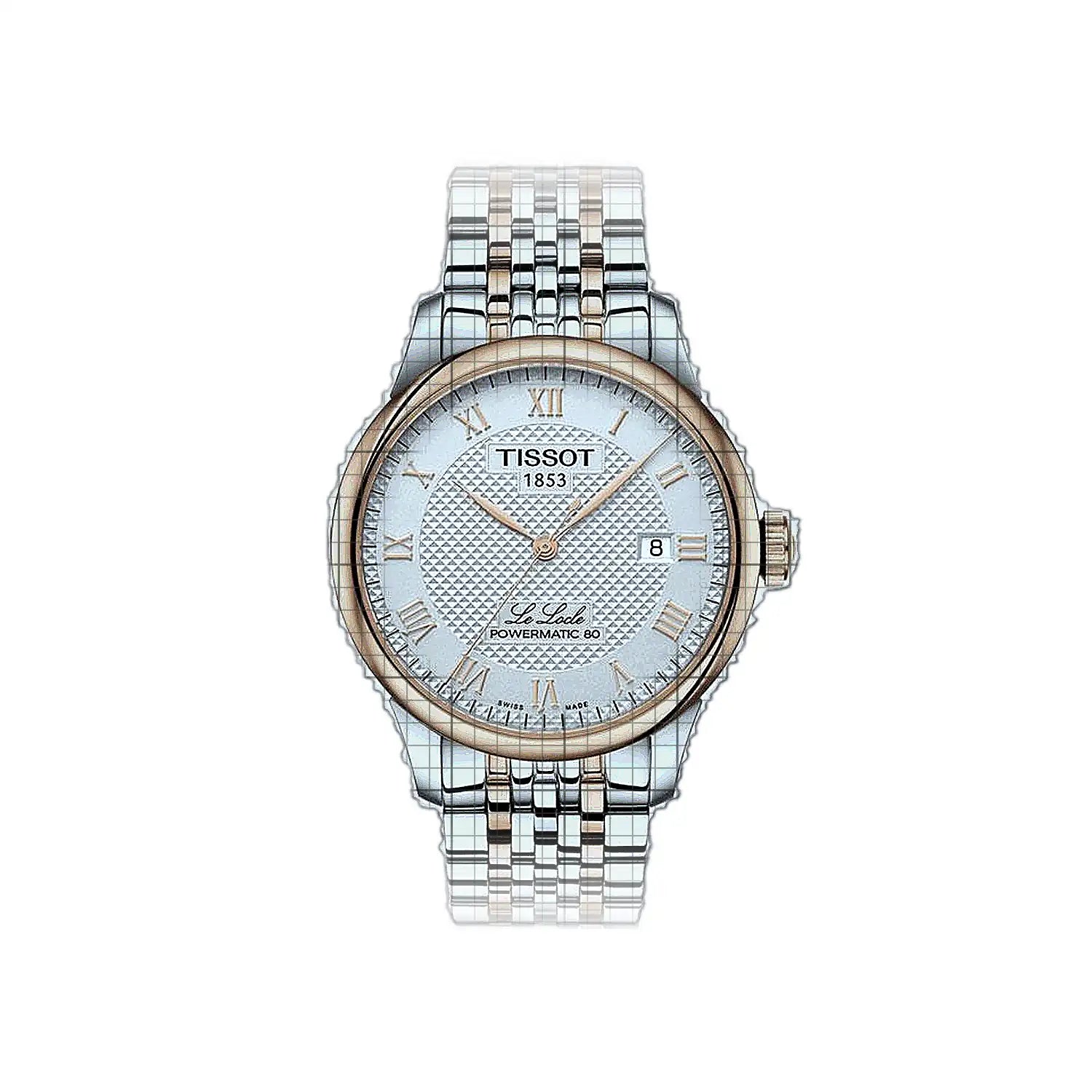 Tissot Le Locle Powermatic 80 39mm Silver