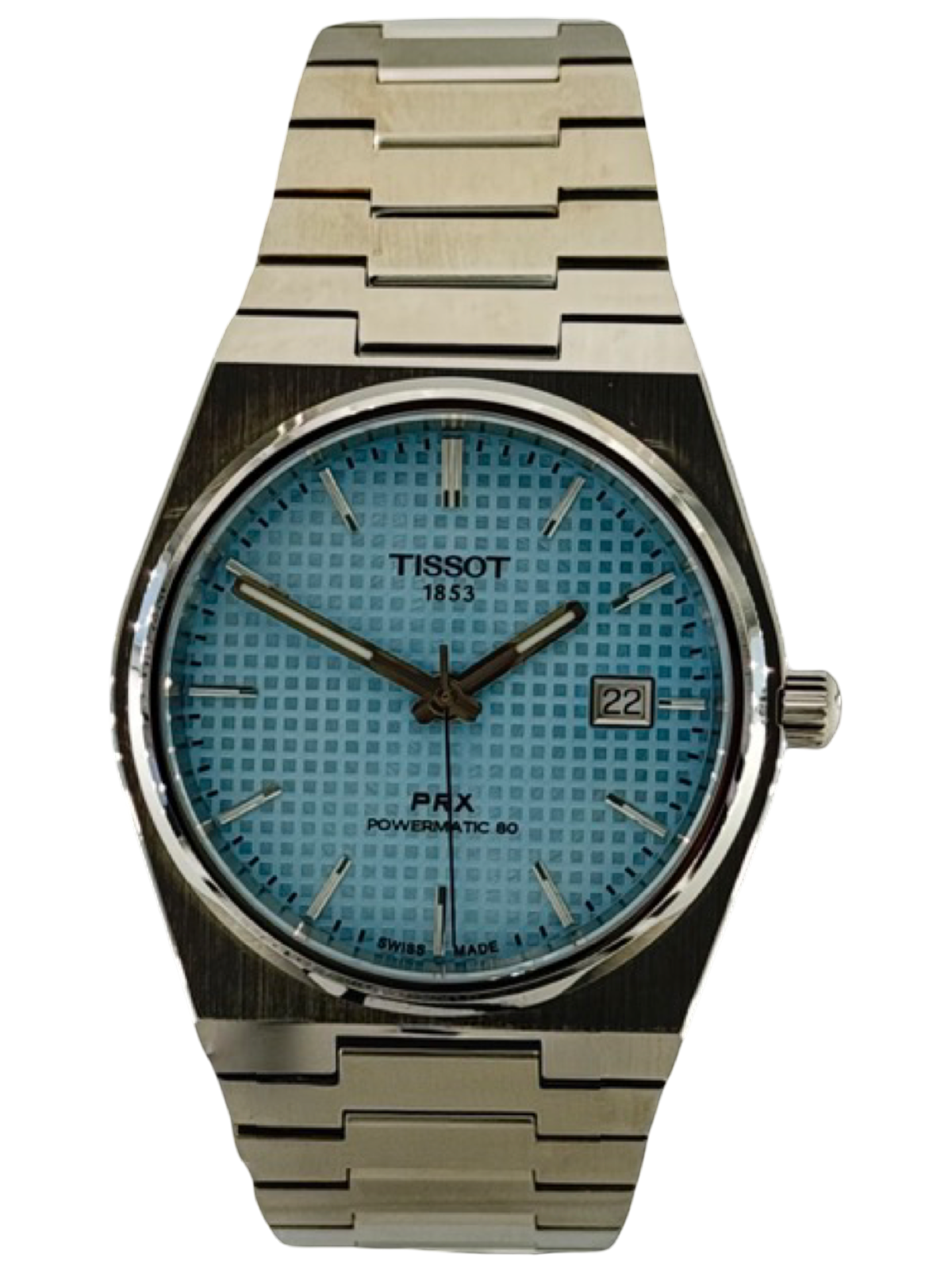 Tissot PRX Powermatic 80 40 mm bleue
