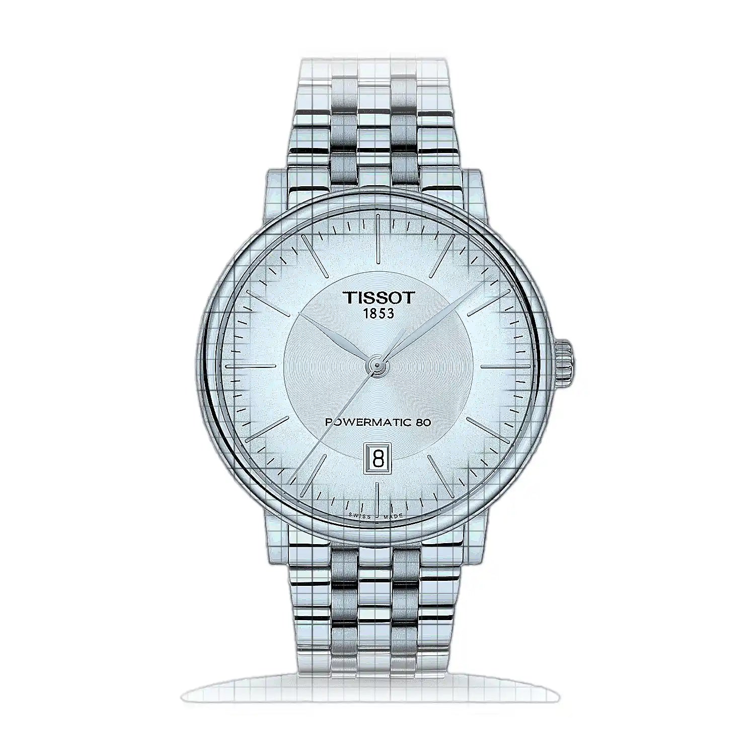Tissot T-Classic Carson Premium Automatic Gents 40mm Silver