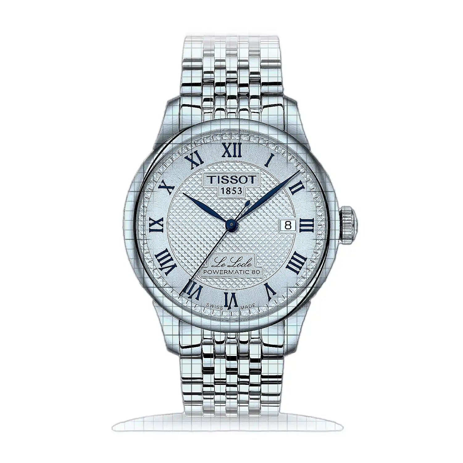 Tissot T-Classic Le Locle Automatic 20th Anniversary 39mm Silver