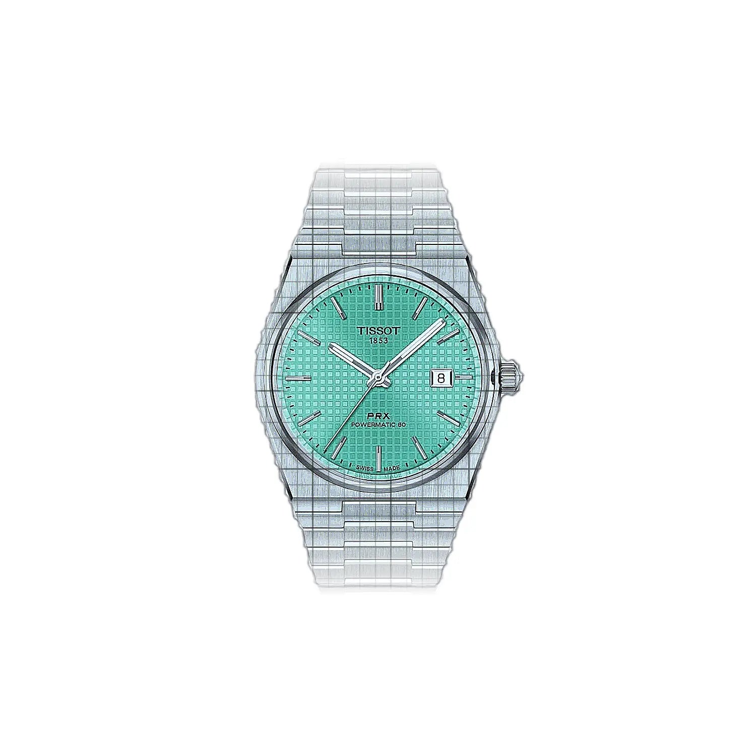 Tissot T-Classic PRX Powermatic 80 40mm Blue