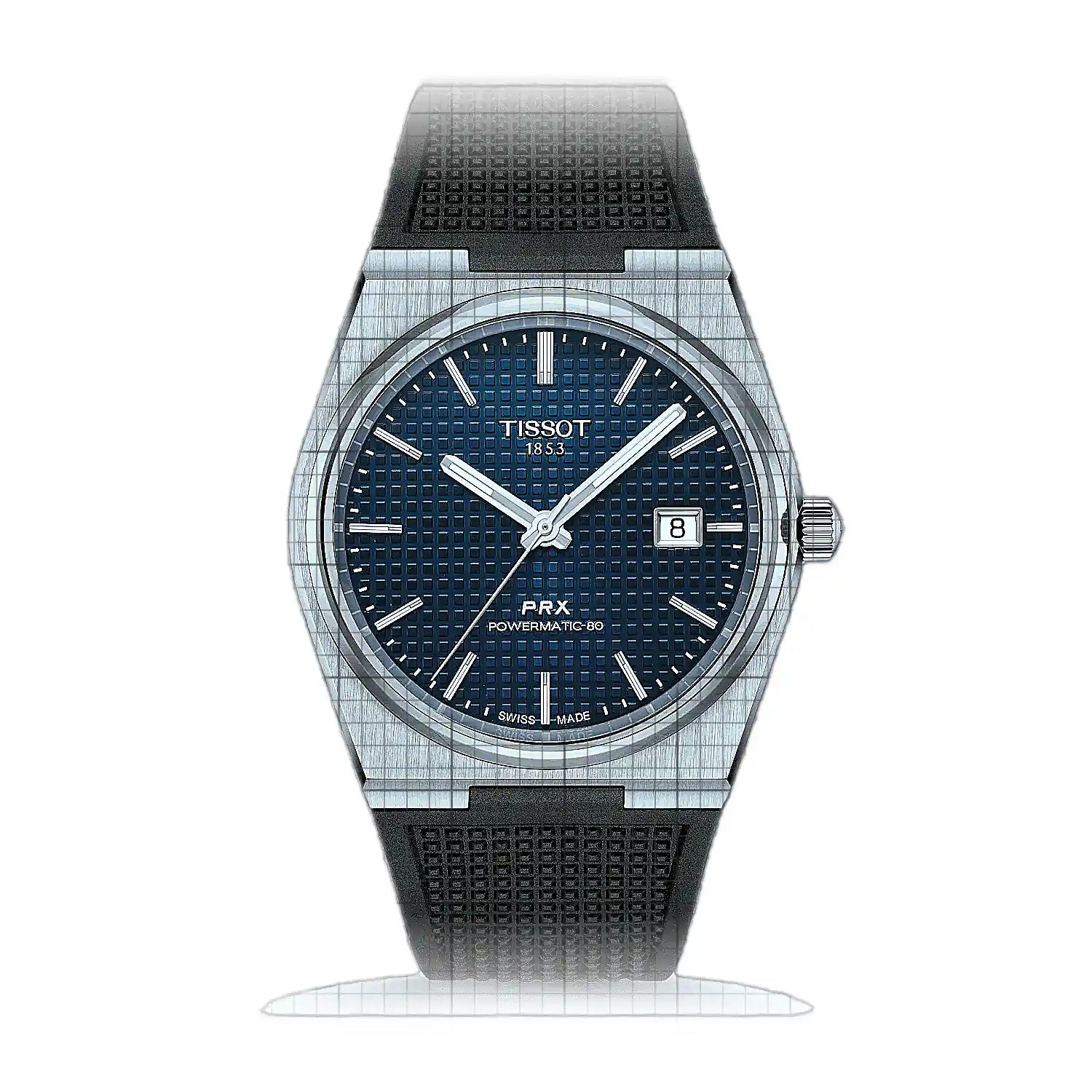 Tissot T-Classic PRX Powermatic 80 40mm Blue