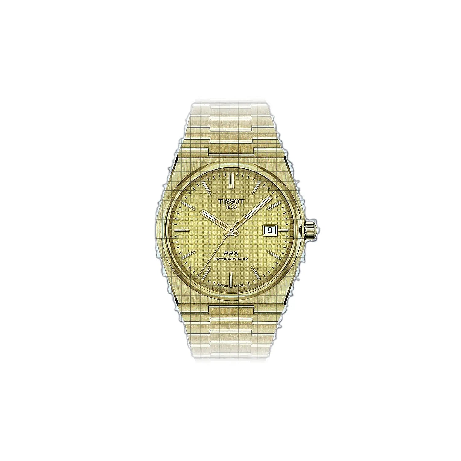 TissotT-Classic PRX Powermatic 80T1374073302100