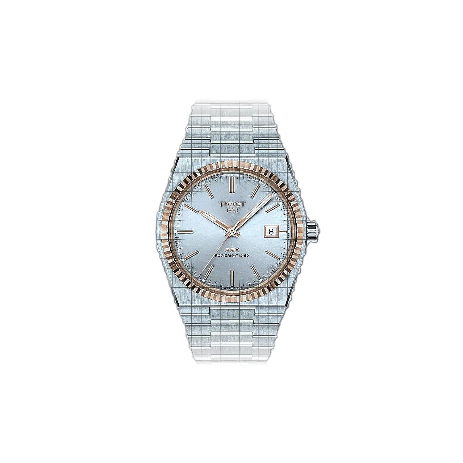 Tissot T-Classic PRX Powermatic 80 40mm Silver